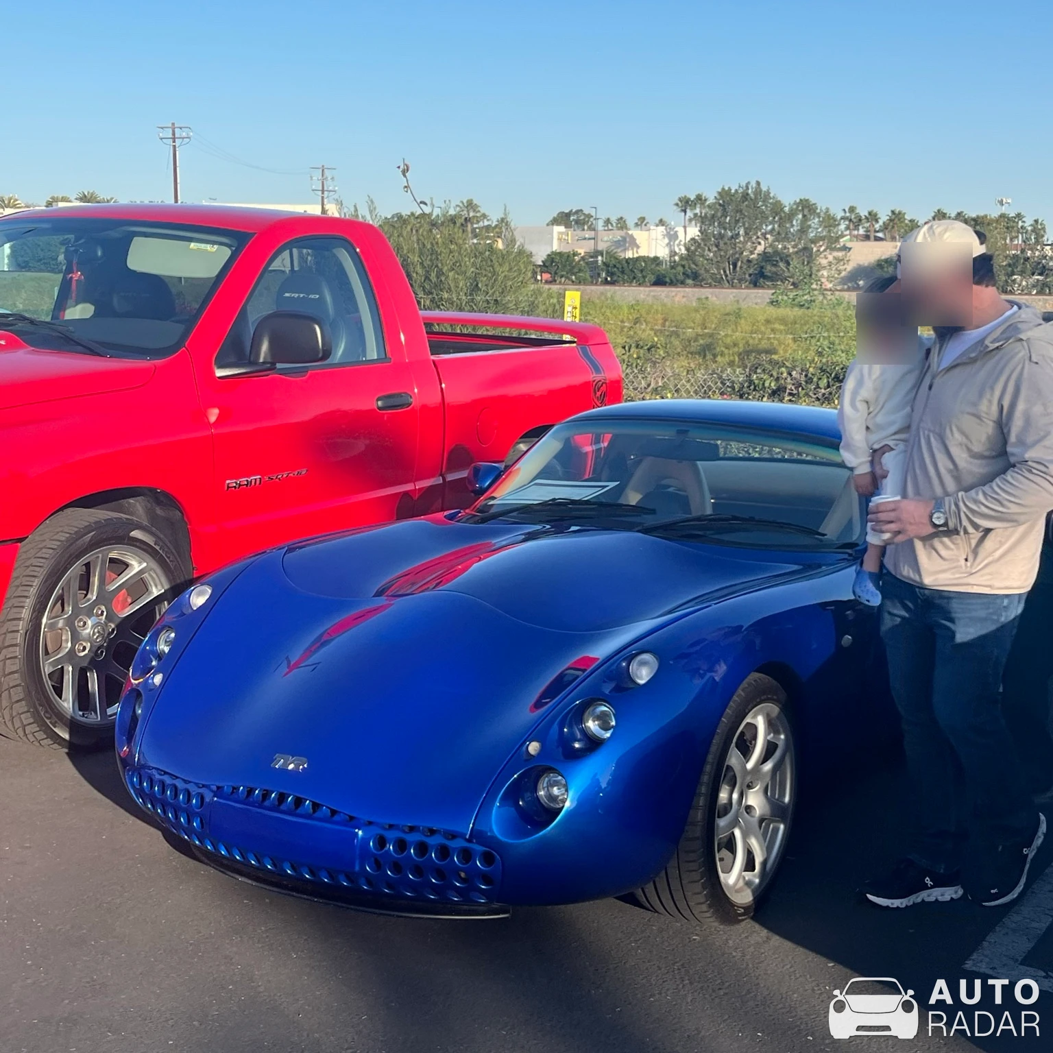 TVR Sagaris spotted in Hermosa Beach, United States