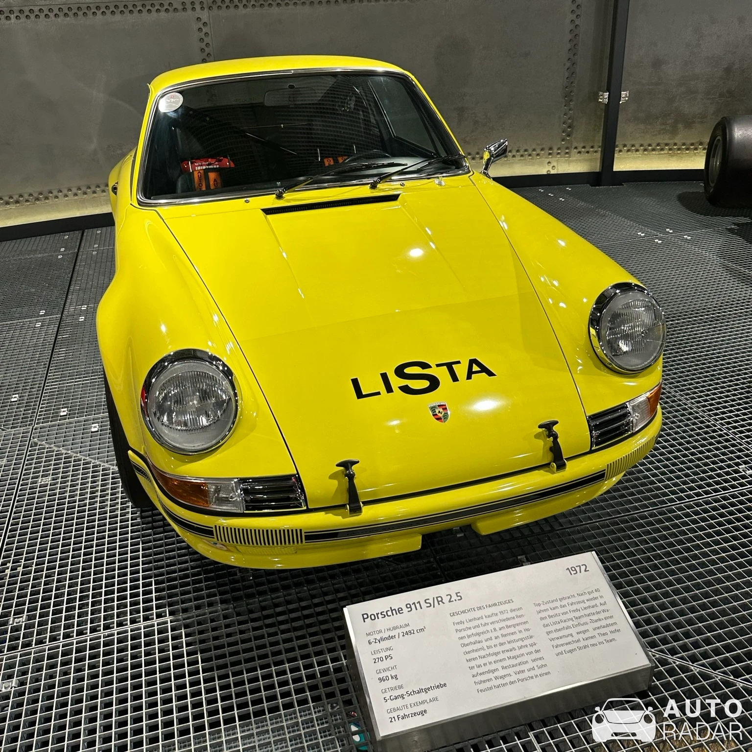 Porsche 911 S/R spotted in Romanshorn