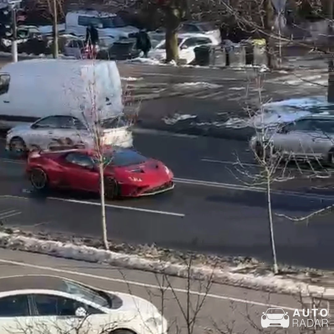 Lamborghini Huracán LP640-2 STO spotted in Ljubljana, Slovenia