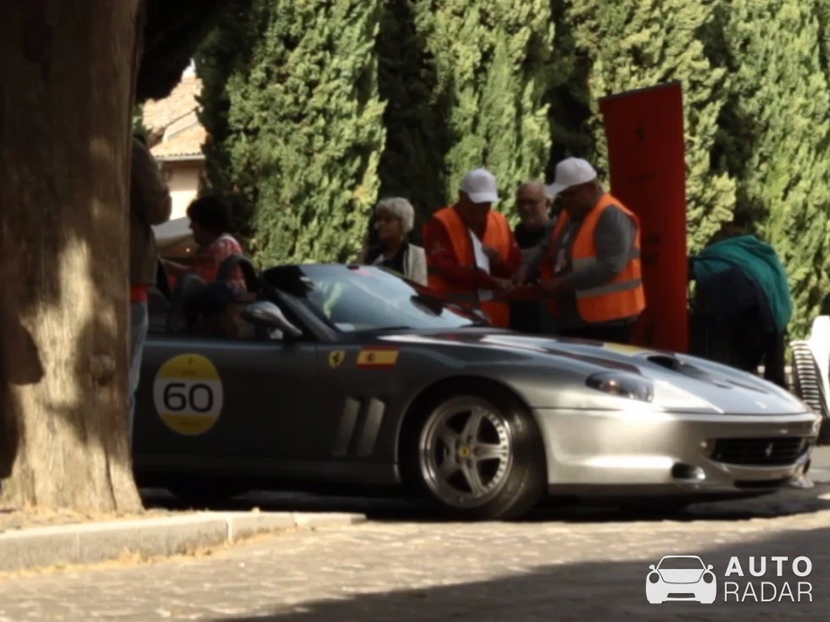 Ferrari 550 Maranello GTS spotted in Aquileia