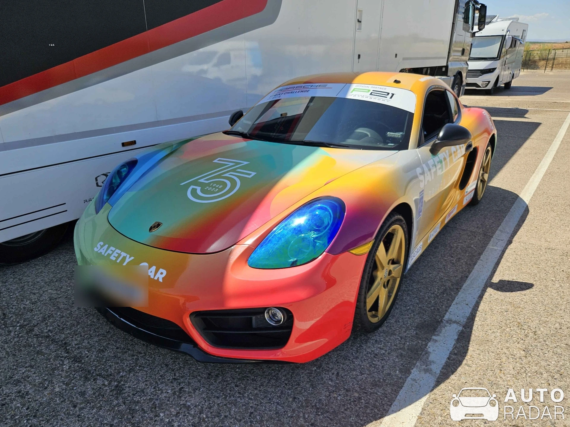 Porsche 981 Cayman S spotted in Teruel, Spain