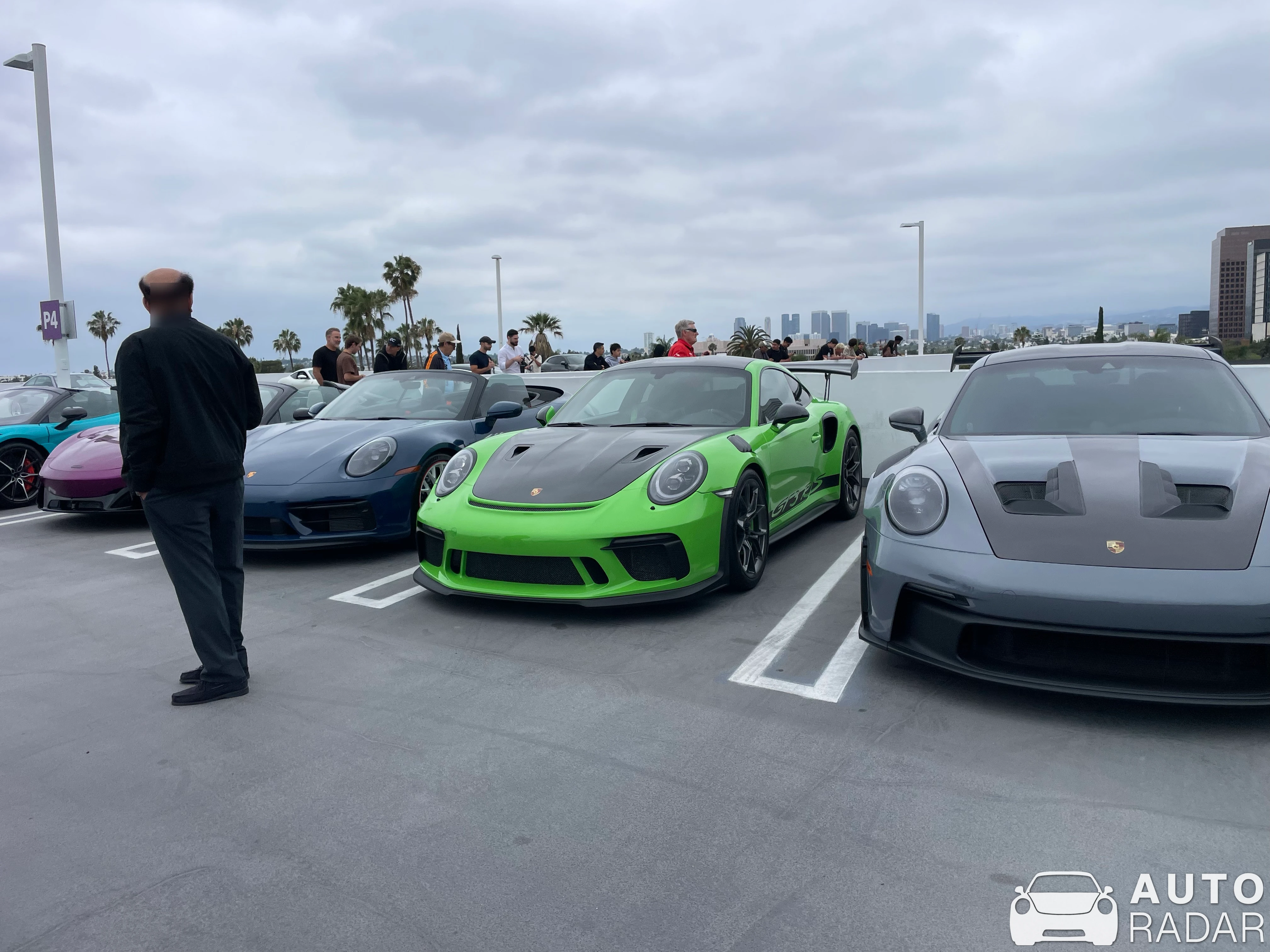 Porsche 991 GT3 RS MkII Weissach Package spotted in Los Angeles