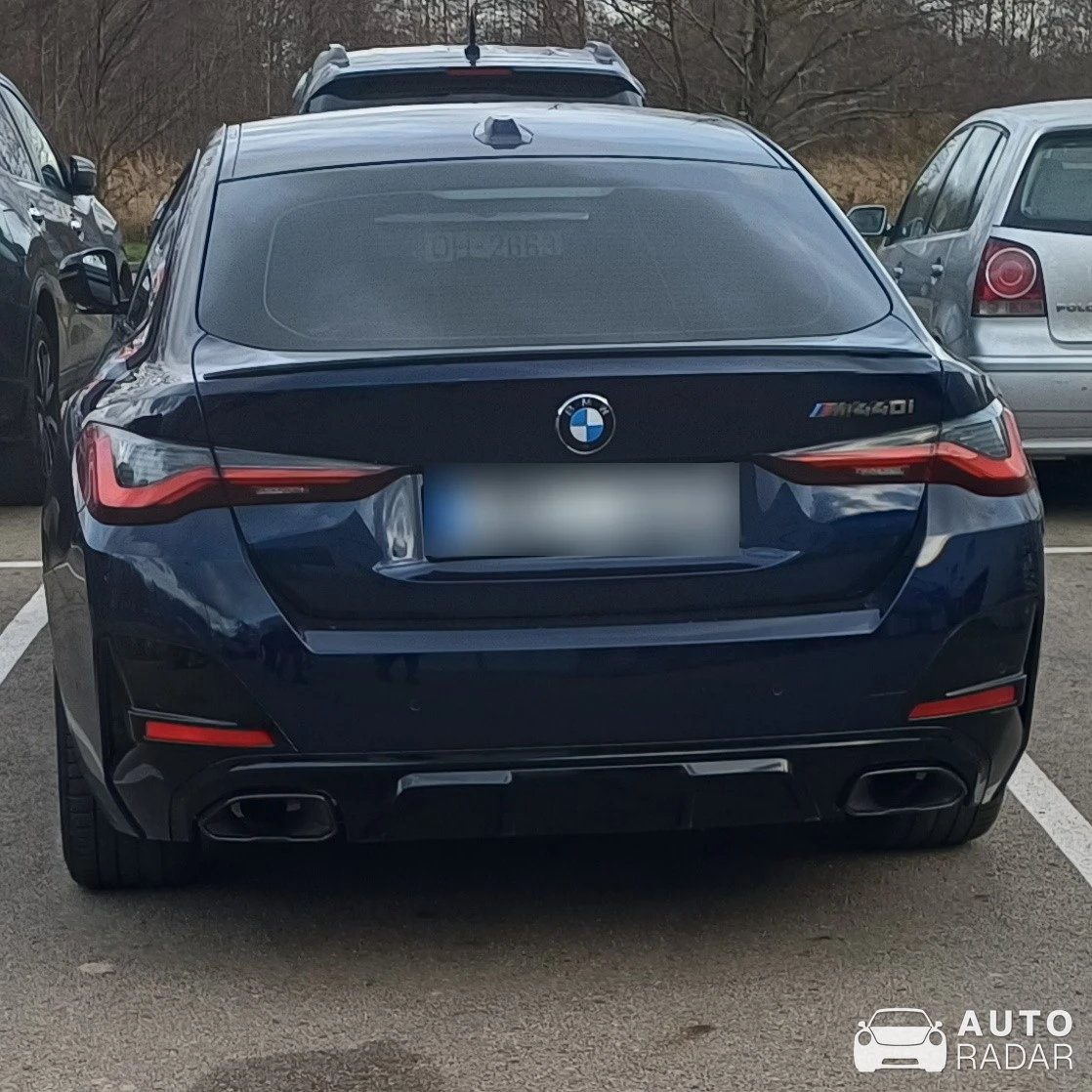 BMW M440i Gran Coupé 2025 spotted in Liepāja