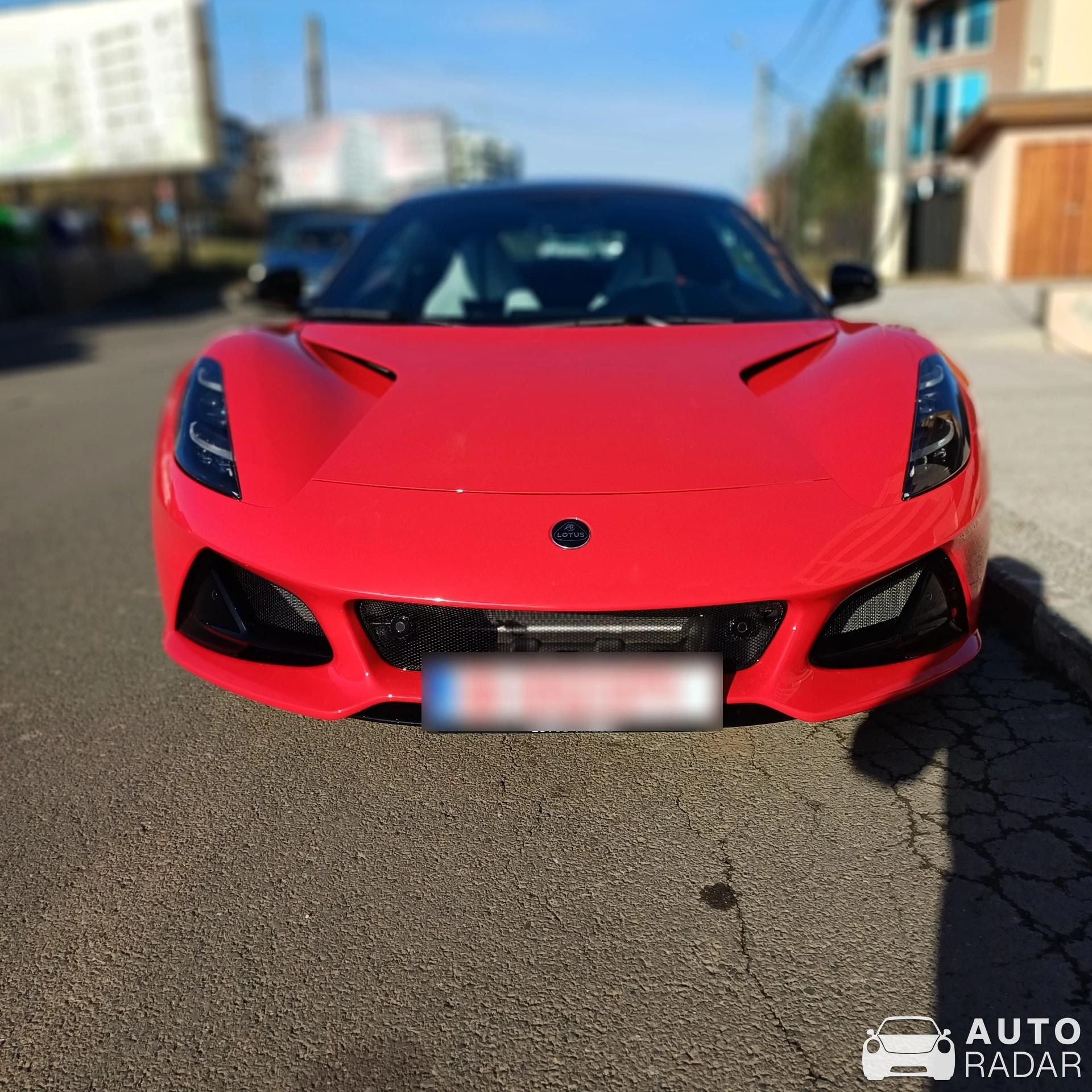 Lotus Emira V6 spotted in Năvodari, Romania