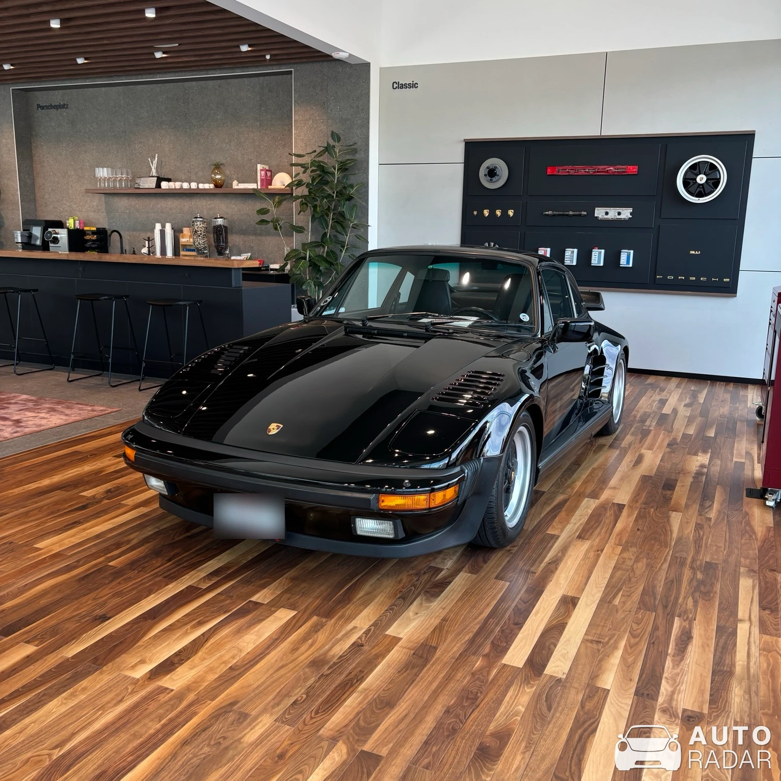 Porsche 930 Turbo Flachbau Targa spotted in Newport Beach