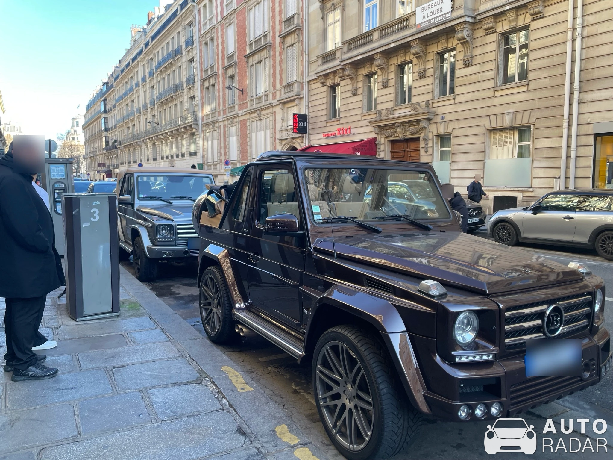 Mercedes-AMG Brabus G B40-700 W463 spotted in Paris