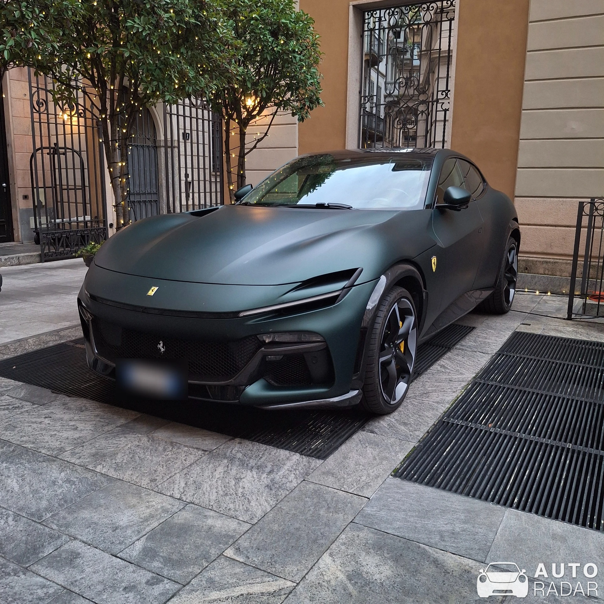 Ferrari Purosangue spotted in Milano, Italy