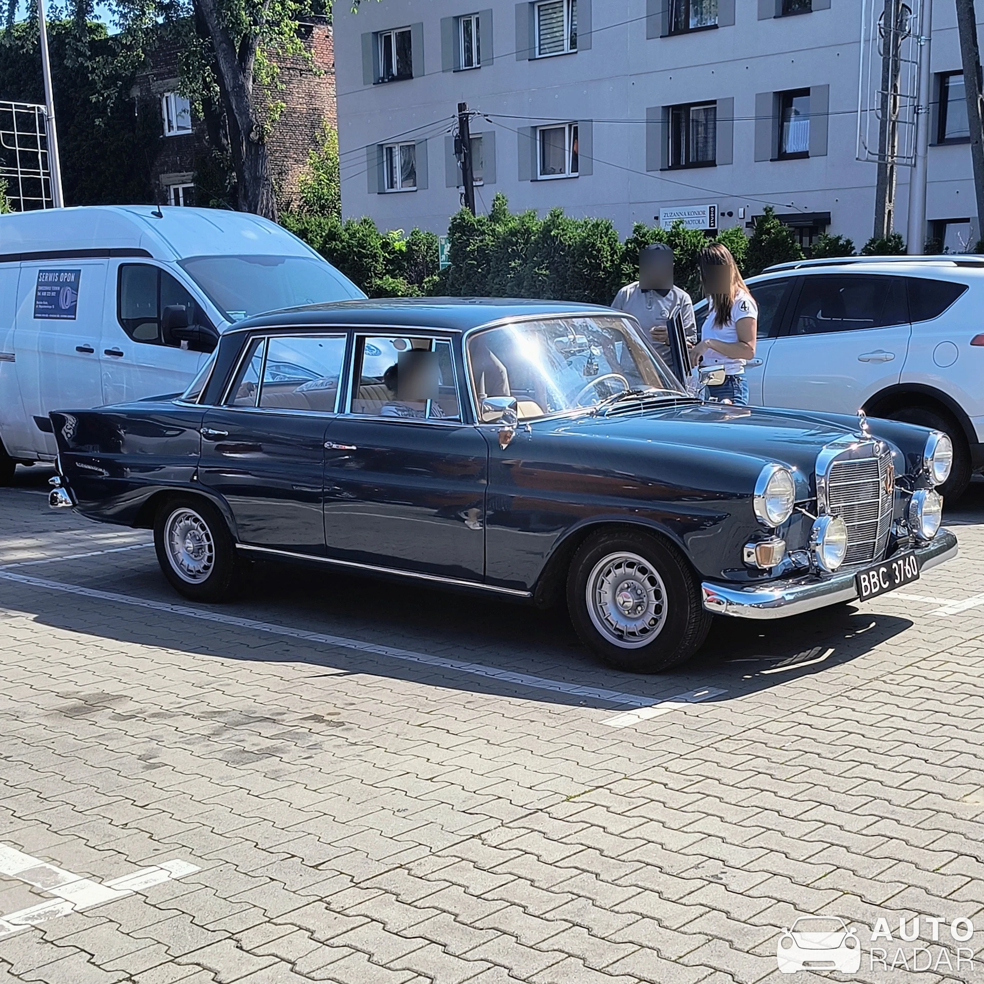 Mercedes-Benz 190D W121 spotted in Bielsko-Biała