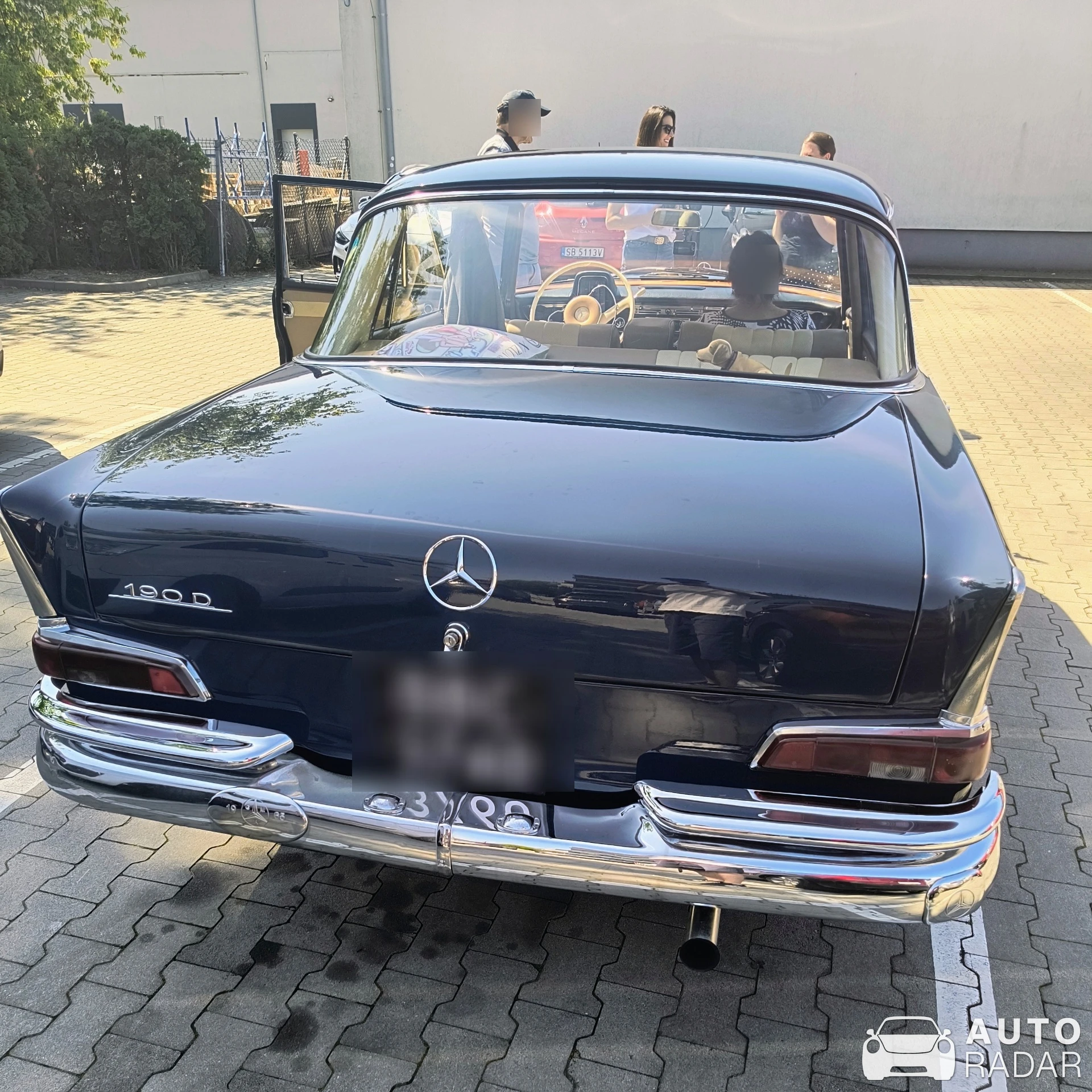 Mercedes-Benz 190D W121 spotted in Bielsko-Biała, Polska