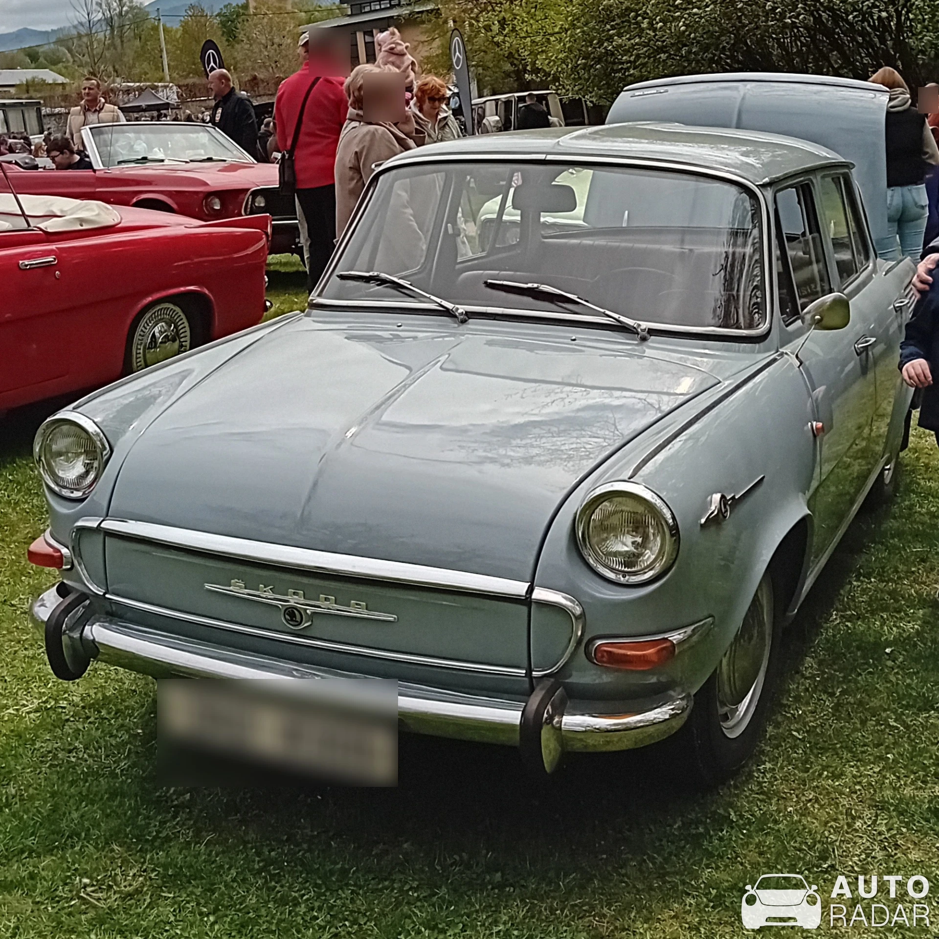 Škoda 1000 MB spotted in Gbeľany