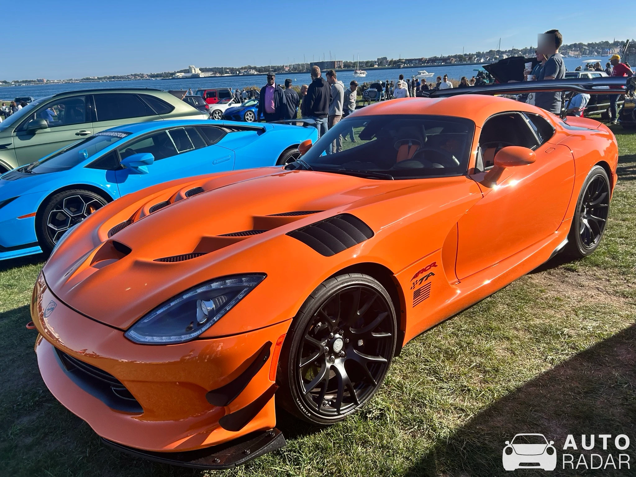 Dodge Viper GTS ACR spotted in Newport