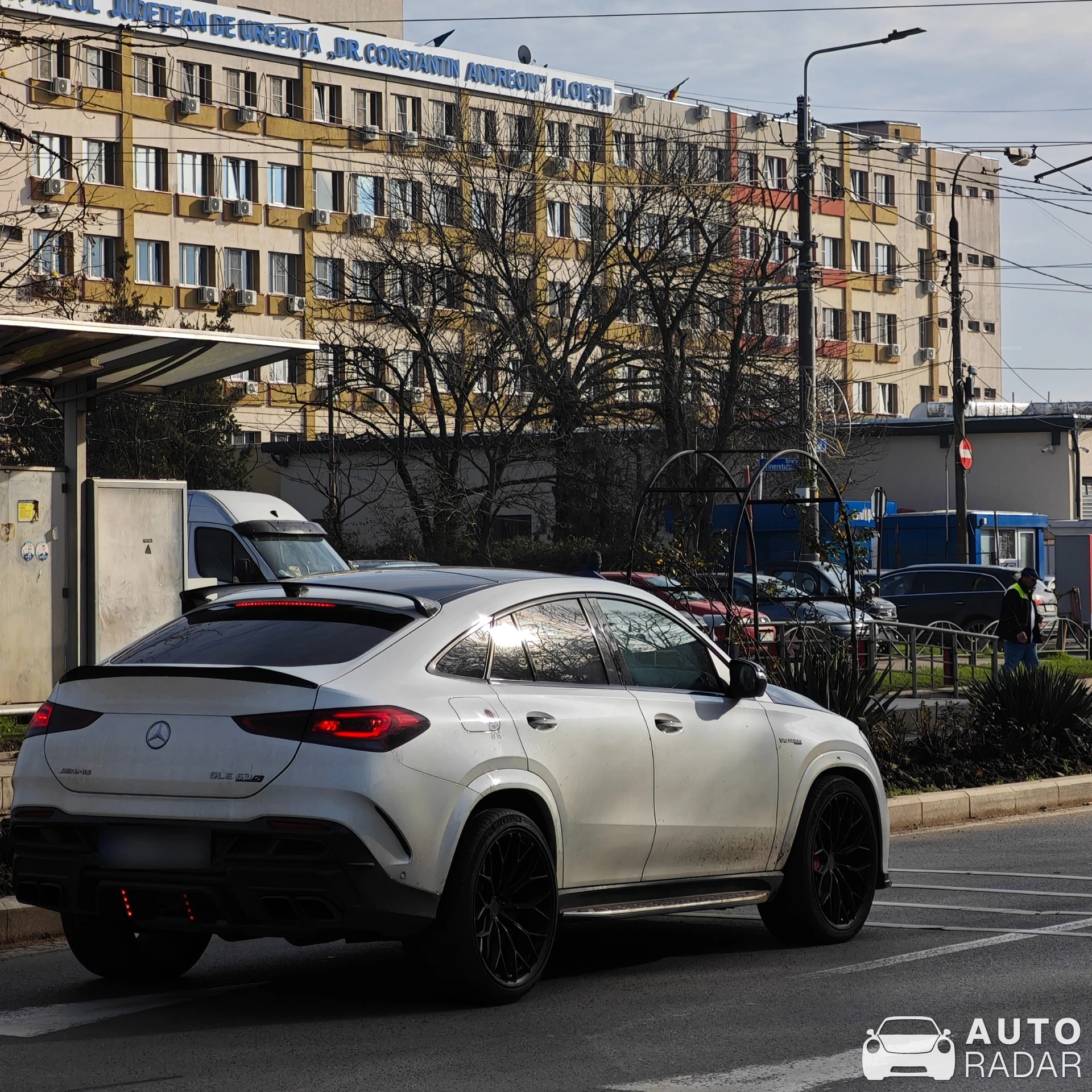 Mercedes-AMG GLE 63 S Coupé C167 Larte Design spotted in Ploiești