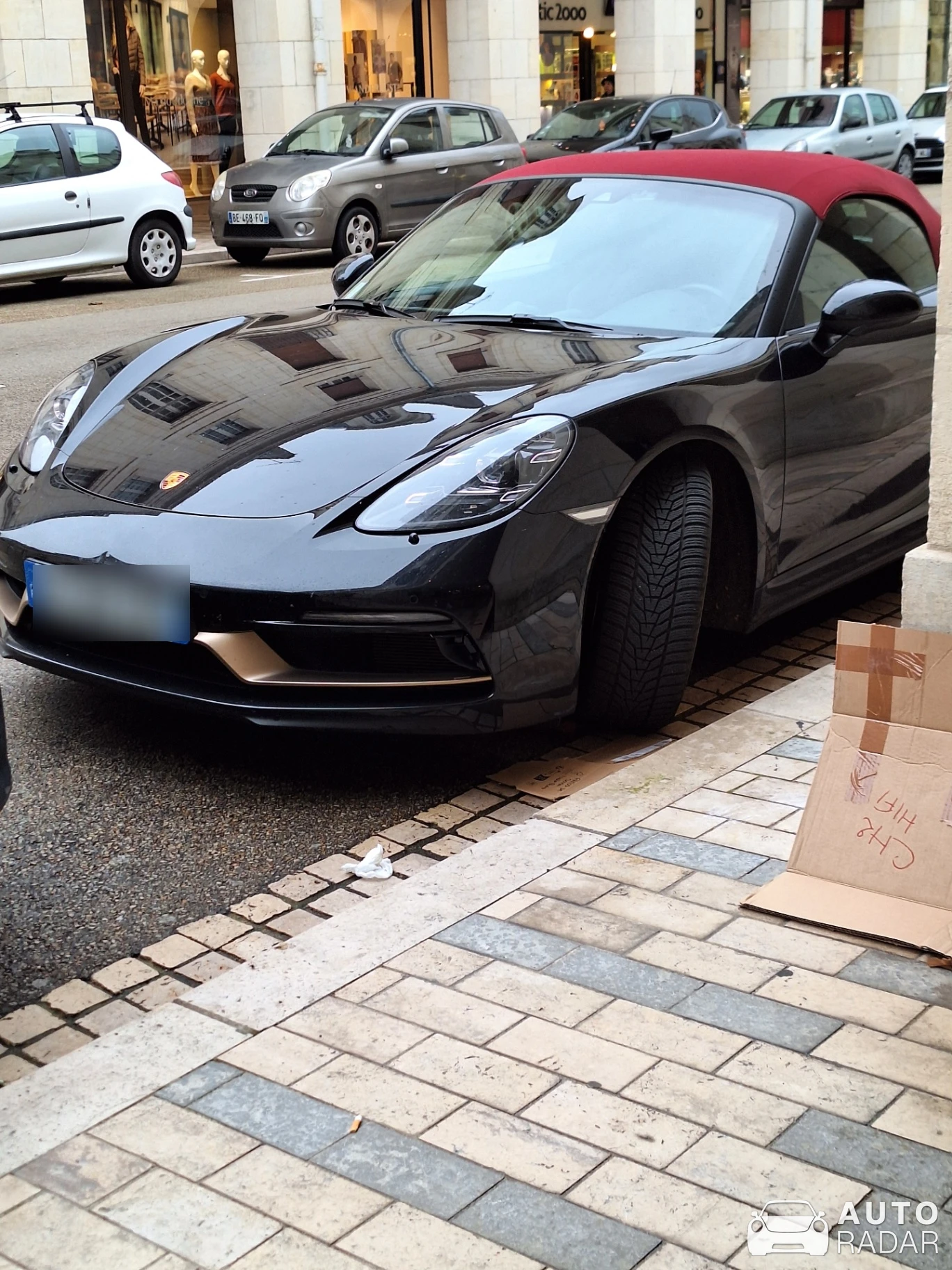 Porsche 718 Boxster 25 Years spotted in Orléans, France