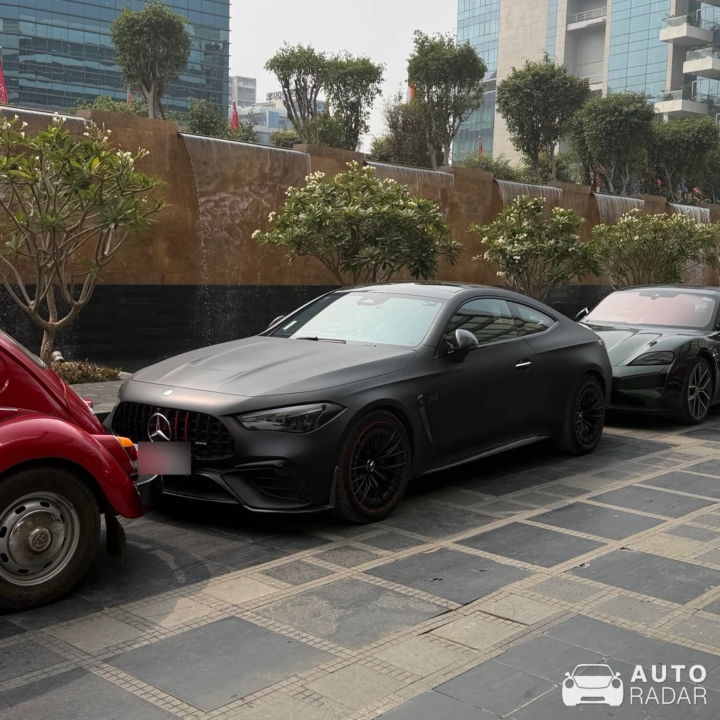 Mercedes-AMG CLE 53 Coupé C206 spotted in Mumbai, India