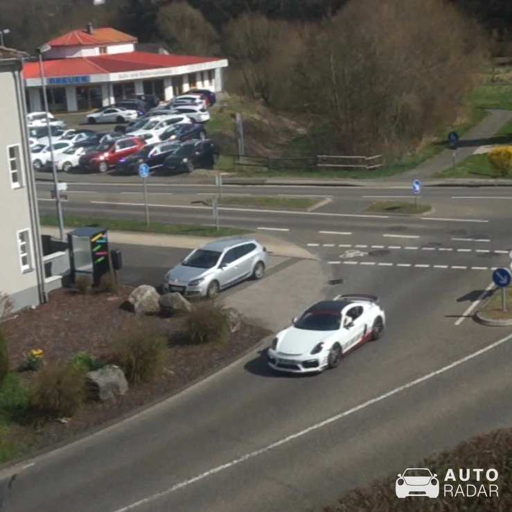 Porsche 981 Cayman GT4 Clubsport spotted in Schleiden