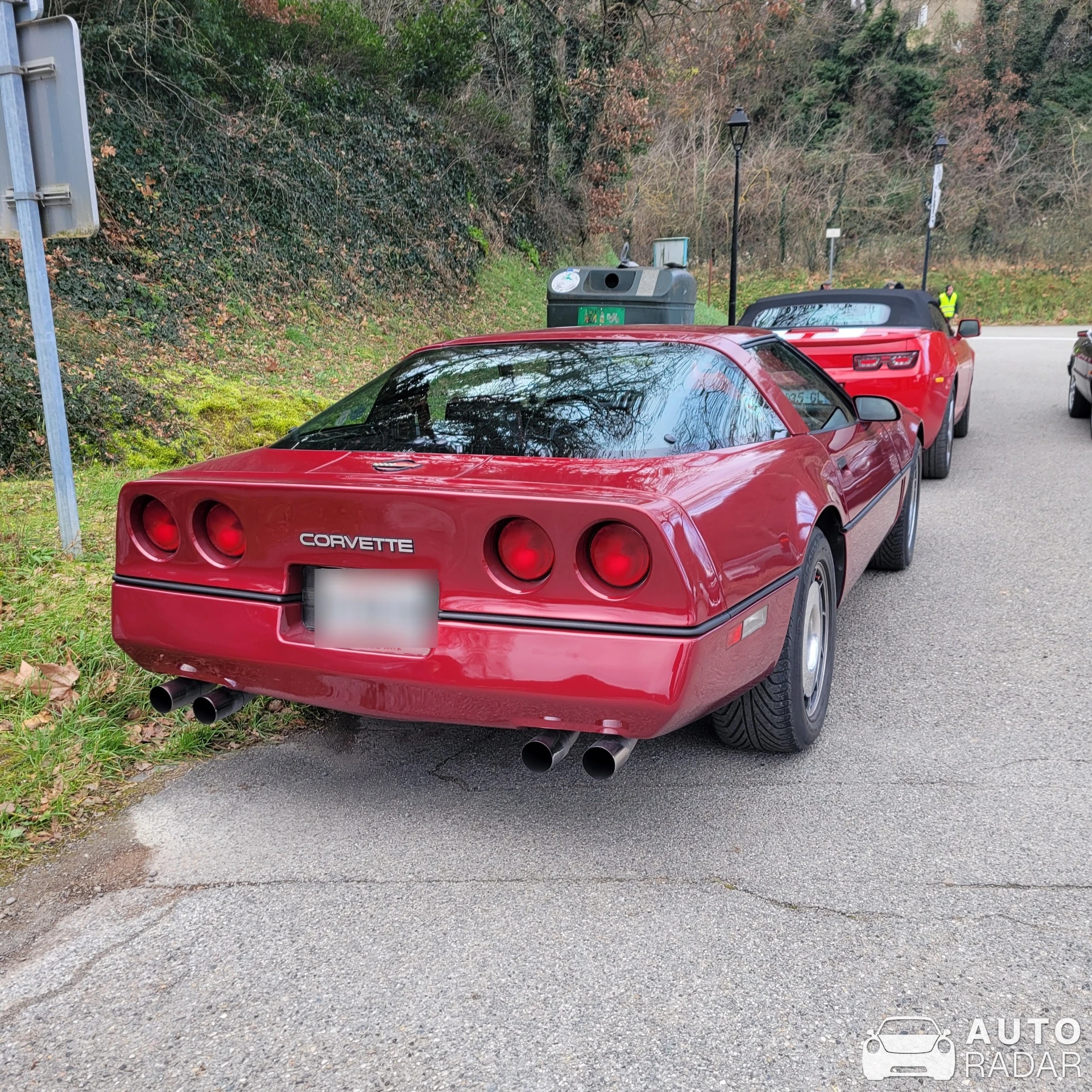 Chevrolet Corvette C4 spotted in Eurre, France