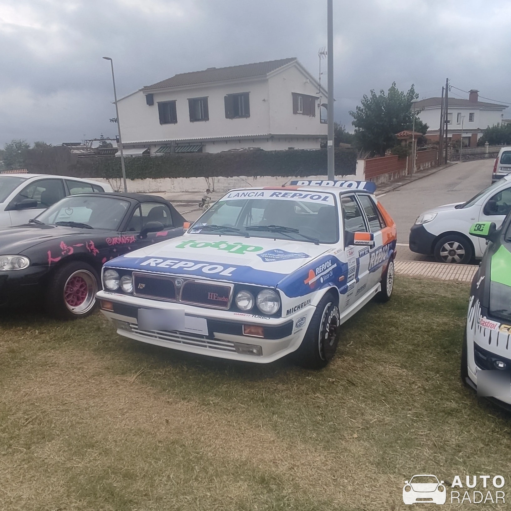 Lancia Delta HF Turbo Rallye spotted in Santa Susanna, Spain