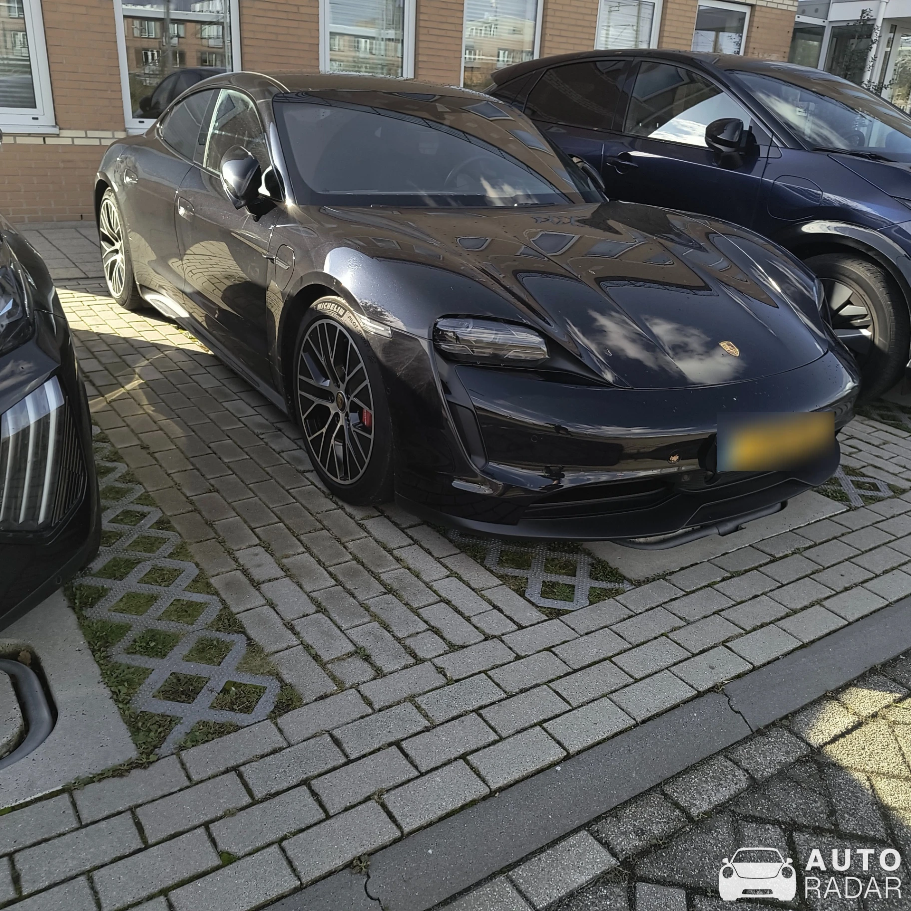 Porsche Taycan spotted in Houten, Nederland