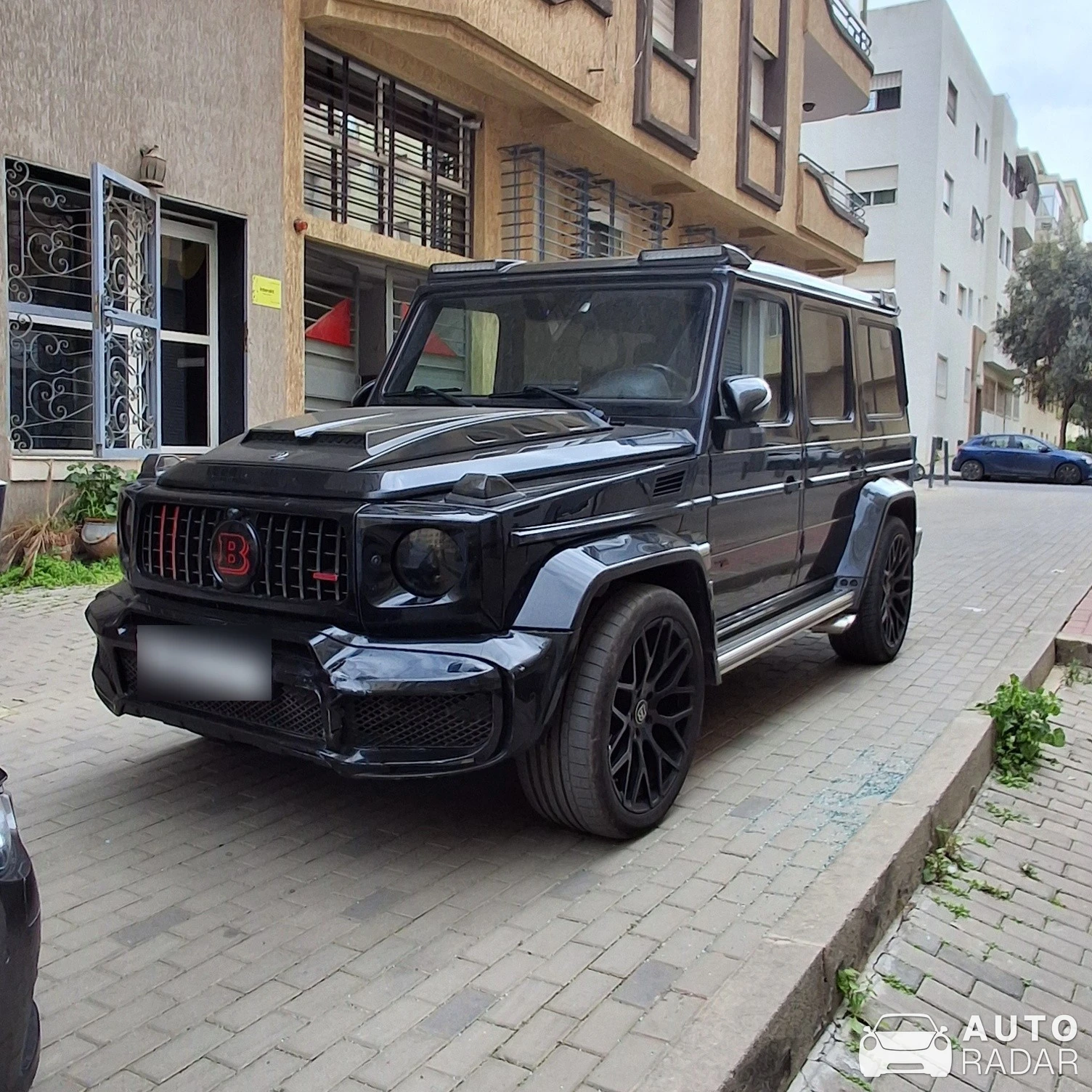 Mercedes-AMG Brabus G 63 W463 2018 spotted in Casablanca