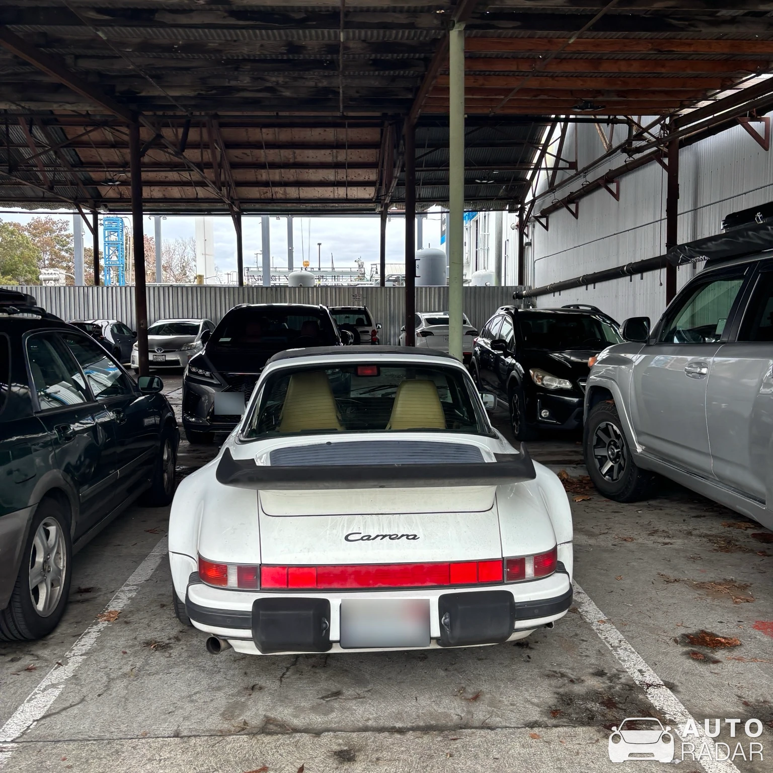Porsche 930 Turbo Targa spotted in Oakland