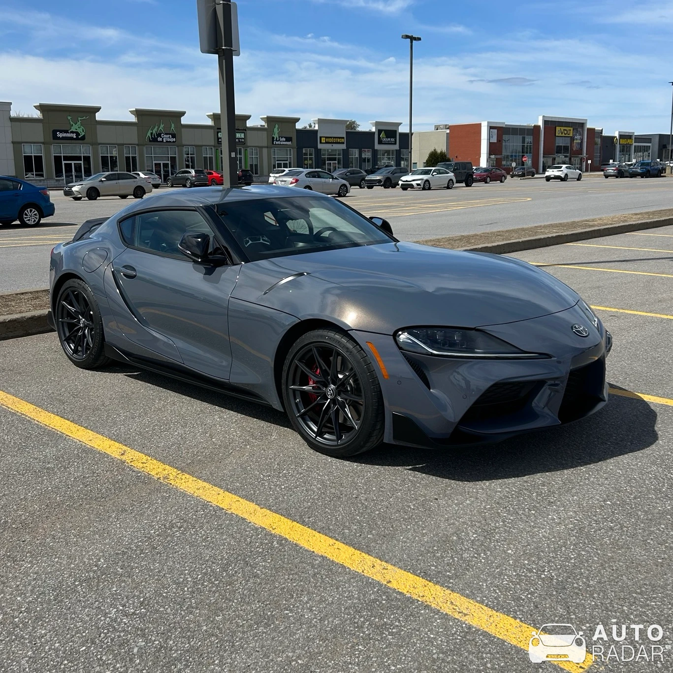 Toyota GR Supra A90 spotted in Trois-Rivières