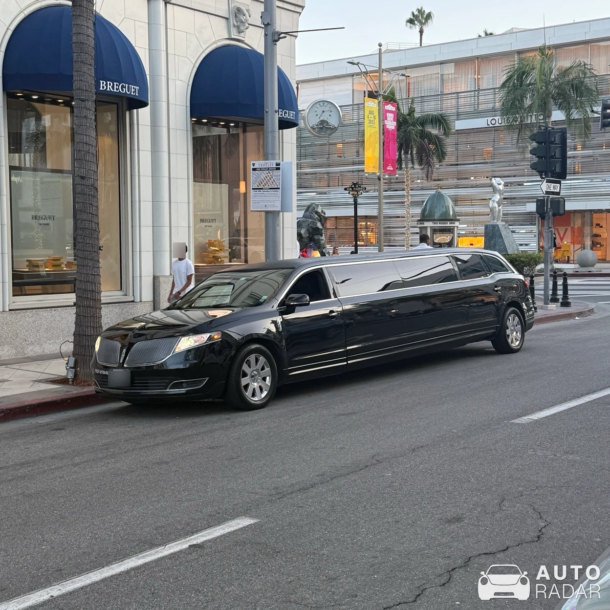 Lincoln MKT Limousine spotted in Beverly Hills, United States