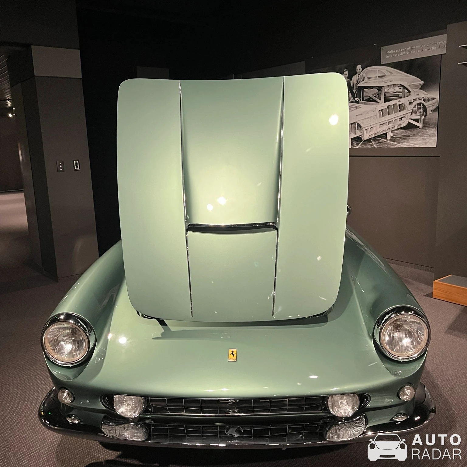 Ferrari 410 Superamerica spotted in Naples