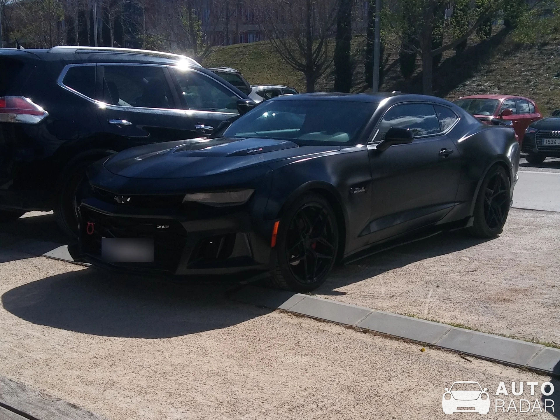 Chevrolet Camaro ZL1 spotted in Zaragoza, Spain