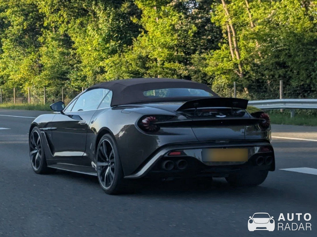 Aston Martin Vanquish Volante Zagato spotted in Hengelo