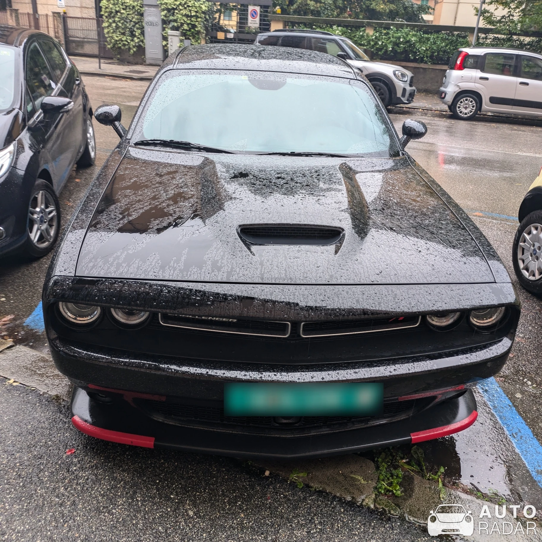 Dodge Challenger SRT spotted in Verona, Italy