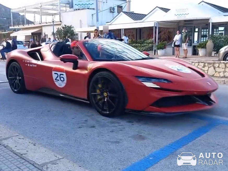 Ferrari SF90 Spider spotted in Alcamo, Italy