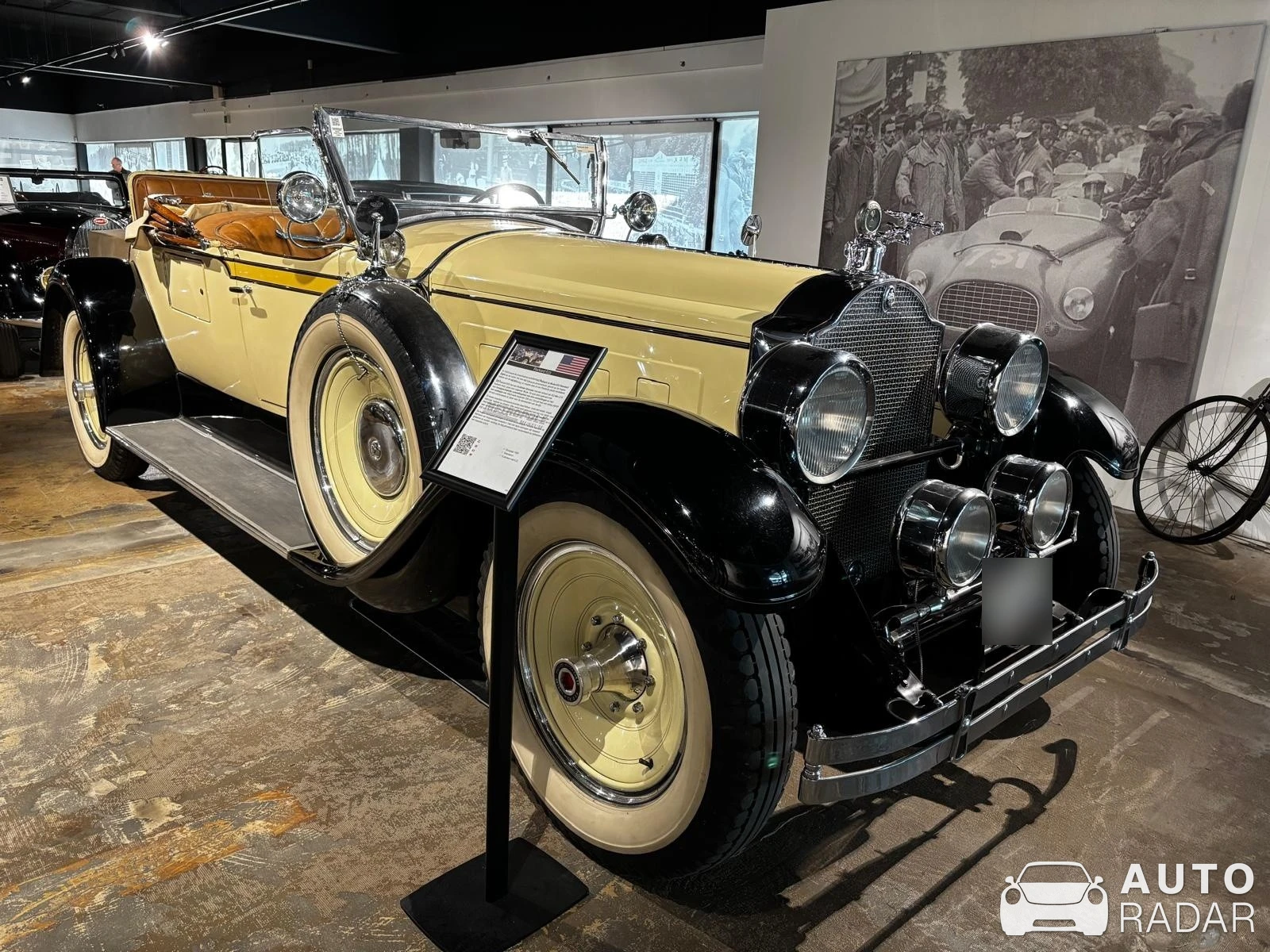 Packard Super Eight spotted in Druten, Netherlands