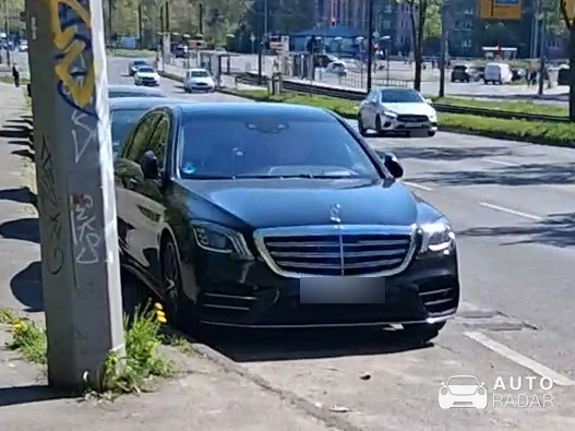 Mercedes-Benz S-Klasse W222 spotted in Berlin