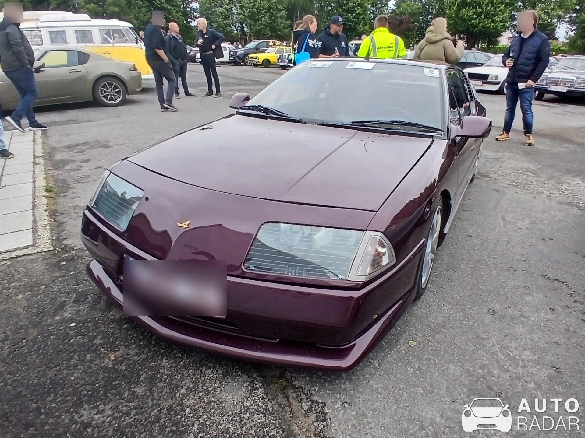 Alpine V6 GTA spotted in Menen
