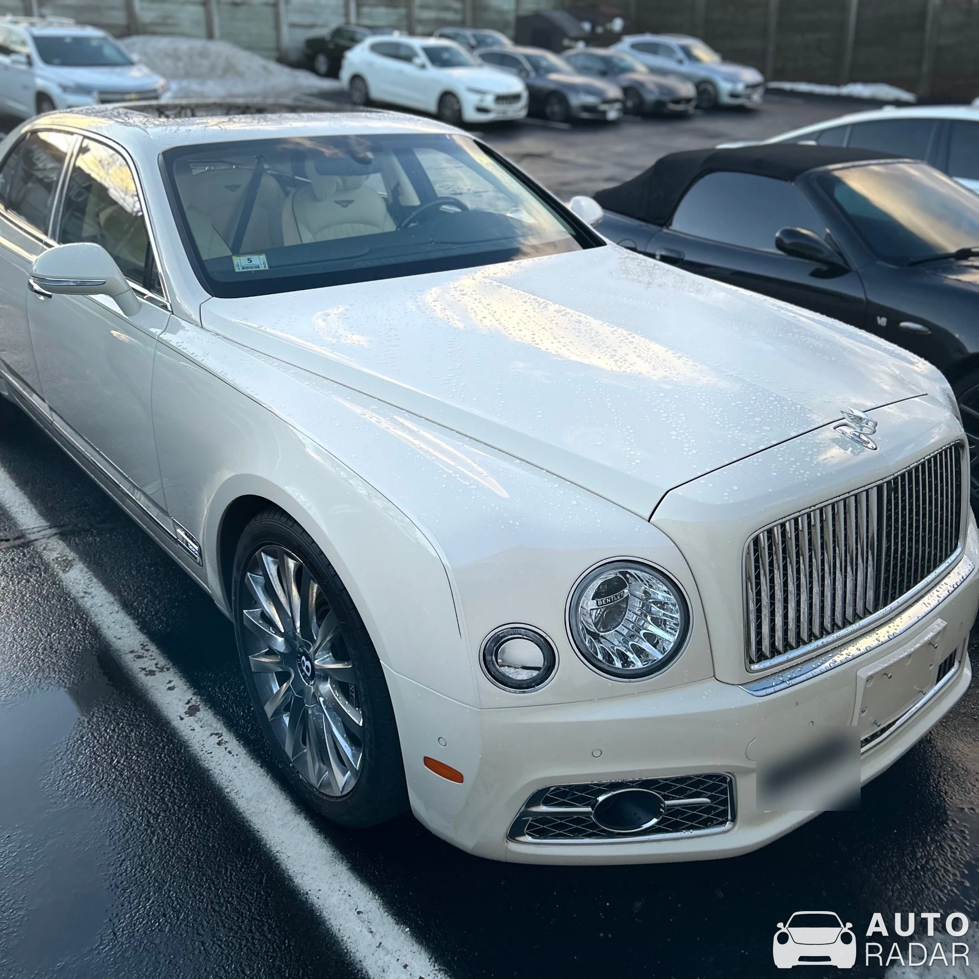 Bentley Mulsanne S spotted in Norwood, United States