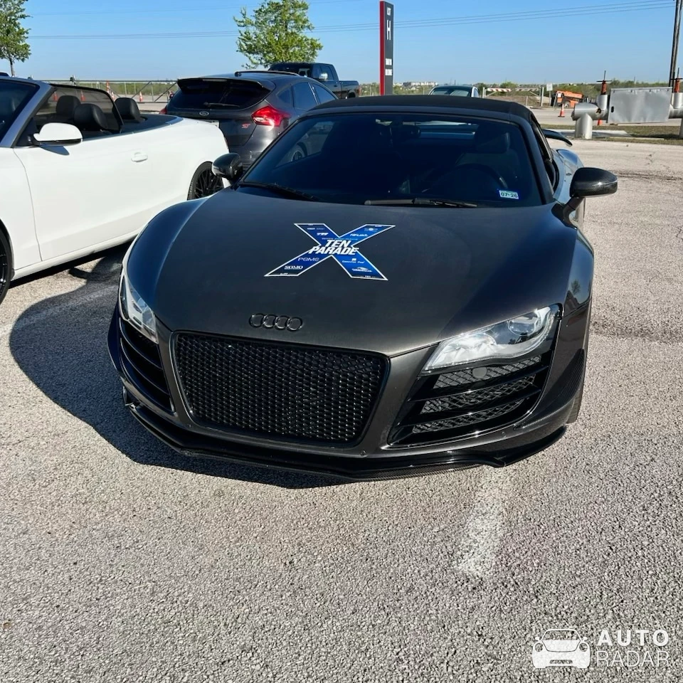 Audi R8 Spyder SR.66 spotted in Austin