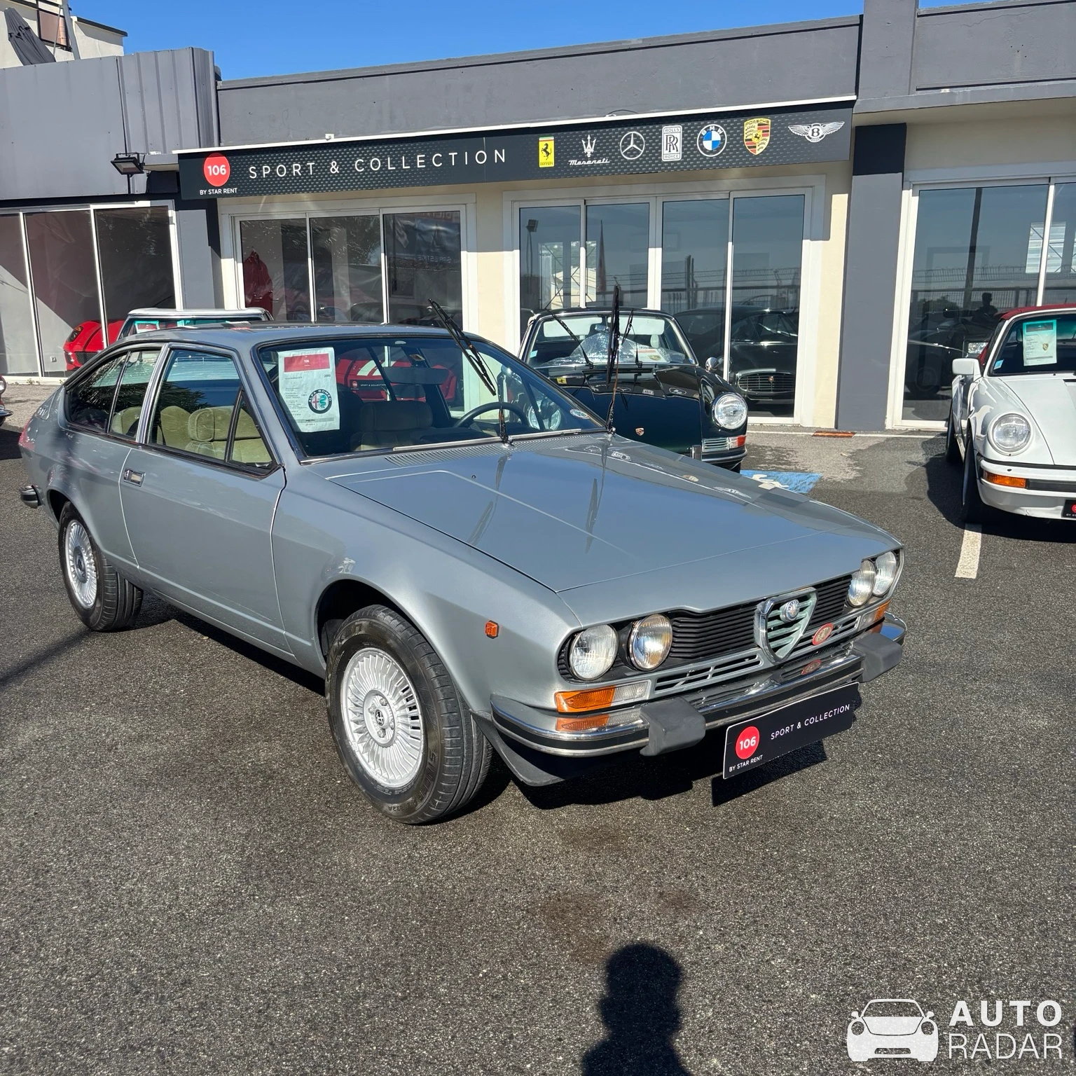 Alfa Romeo Alfetta GTV spotted in Cannes