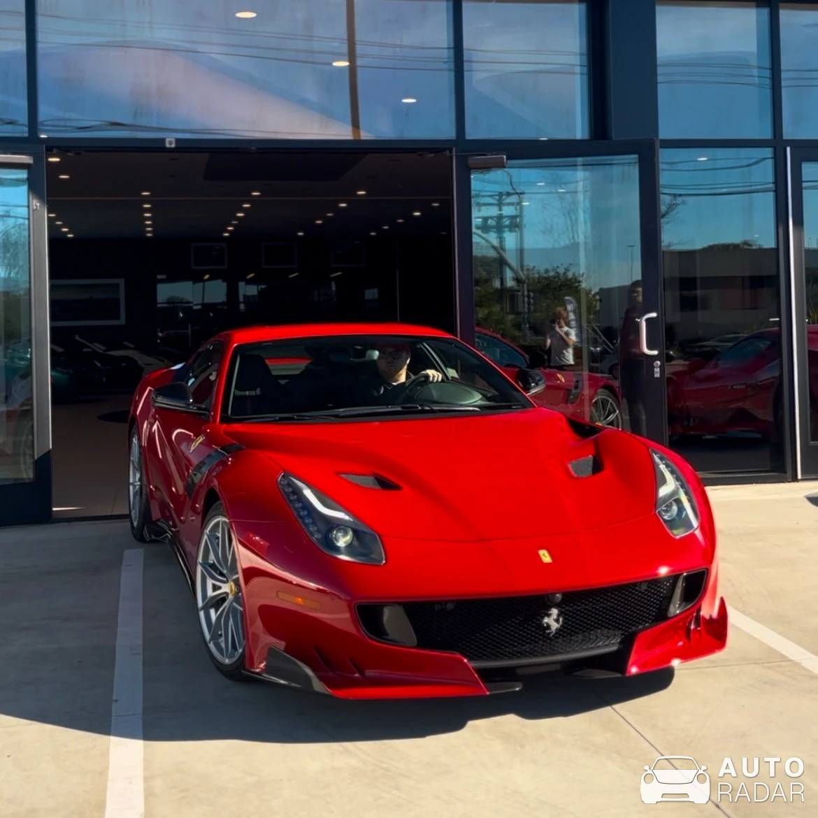 Ferrari F12tdf spotted in San Diego, United States