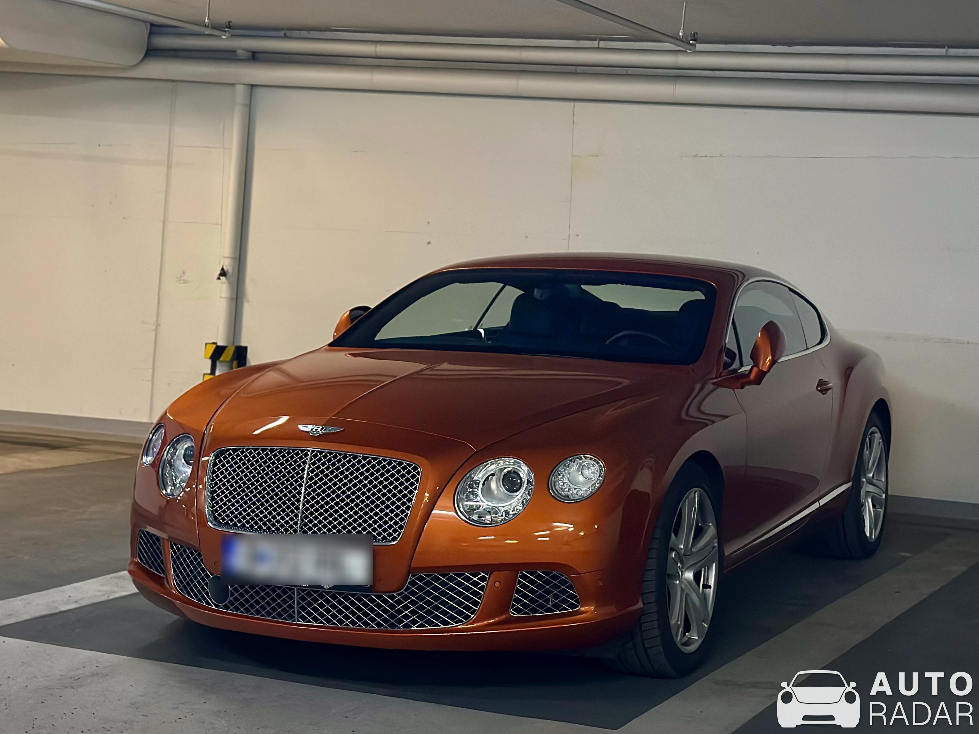 Bentley Continental GT 2012 spotted in Wien