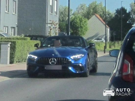 Mercedes-AMG SL 63 R232 Tikt Performance spotted in Knokke-Heist