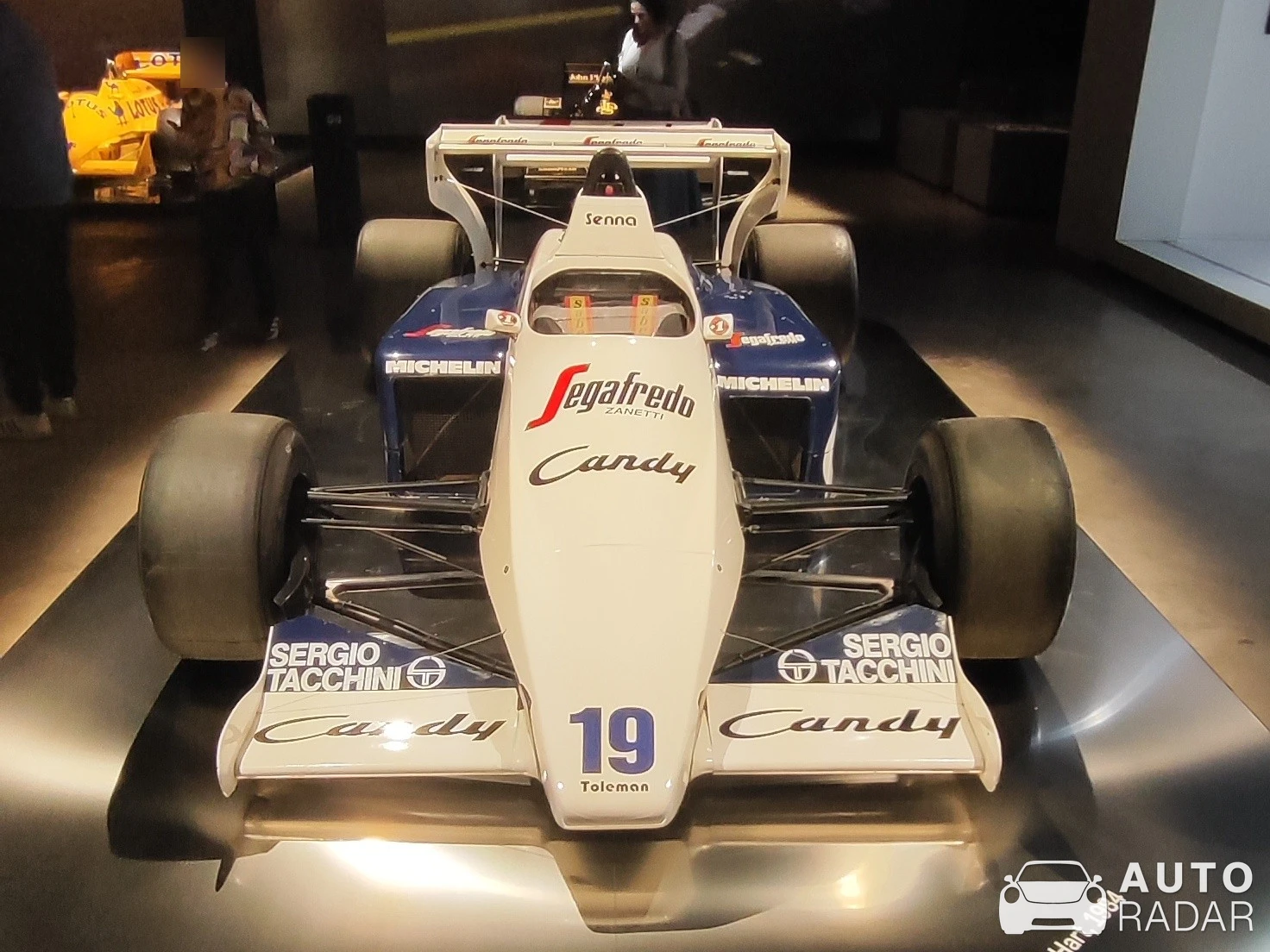 Toleman TG184 spotted in Wickrange