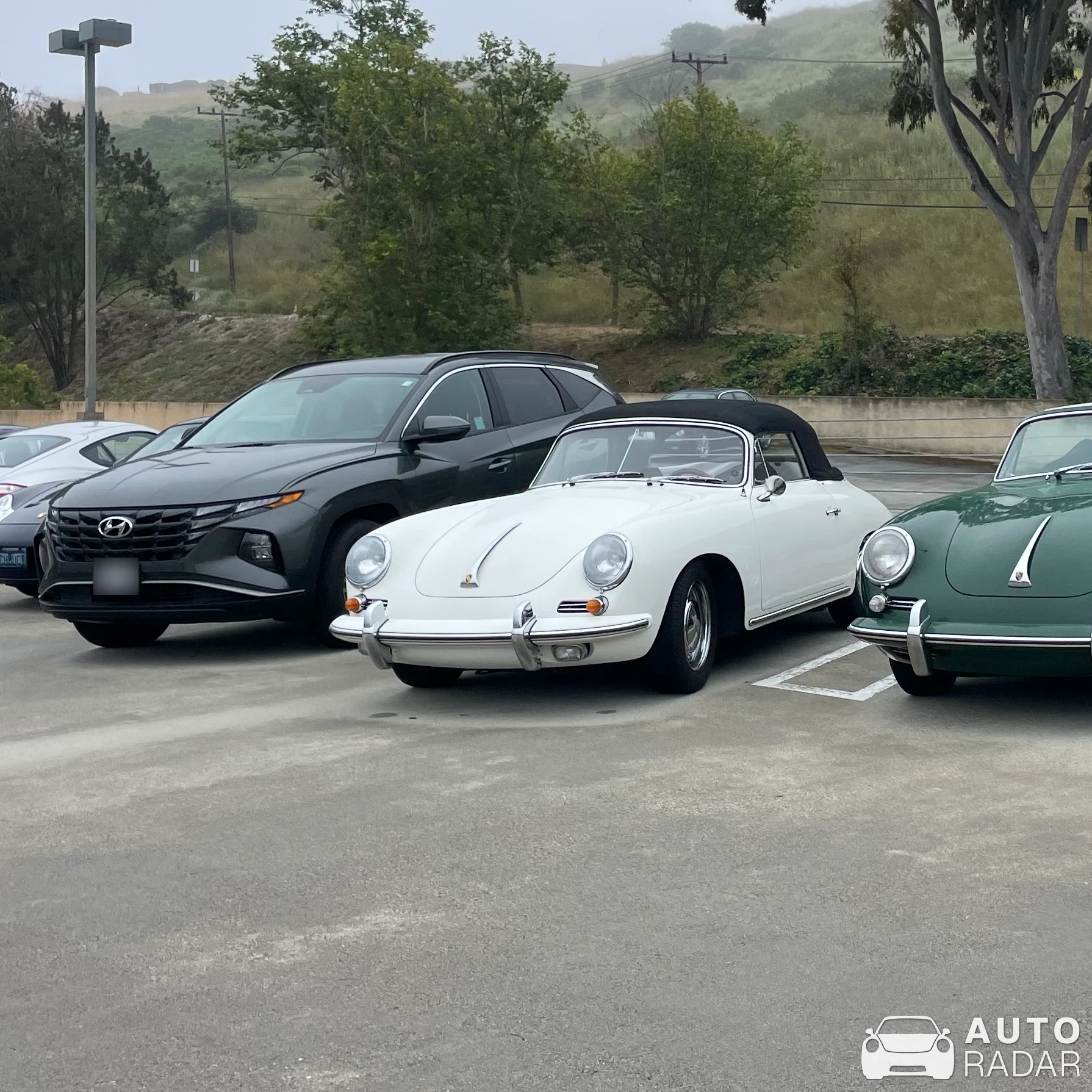 Porsche 356 C Cabriolet spotted in Rolling Hills Estates