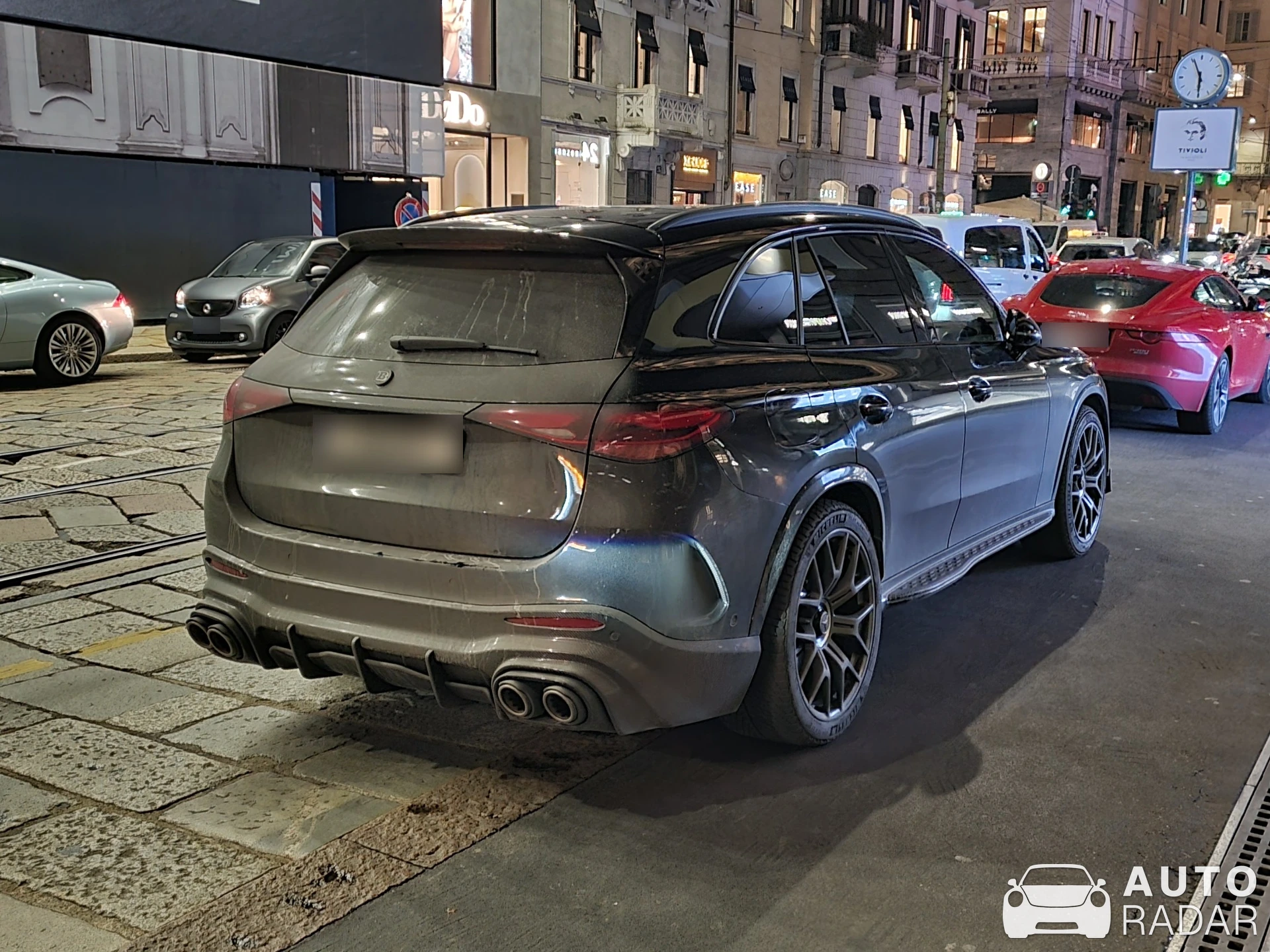 Mercedes-AMG Brabus GLC spotted in Milano