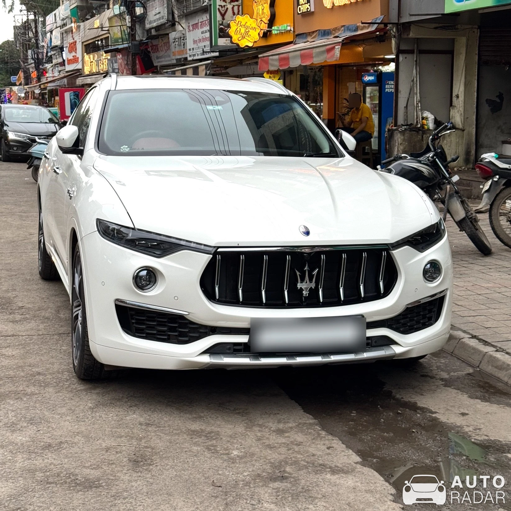 Maserati Levante Trofeo spotted in Indore, India