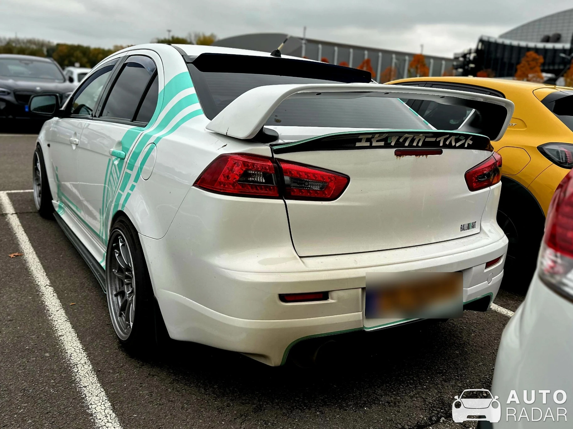Mitsubishi Lancer Evolution X Ralliart spotted in Rotterdam