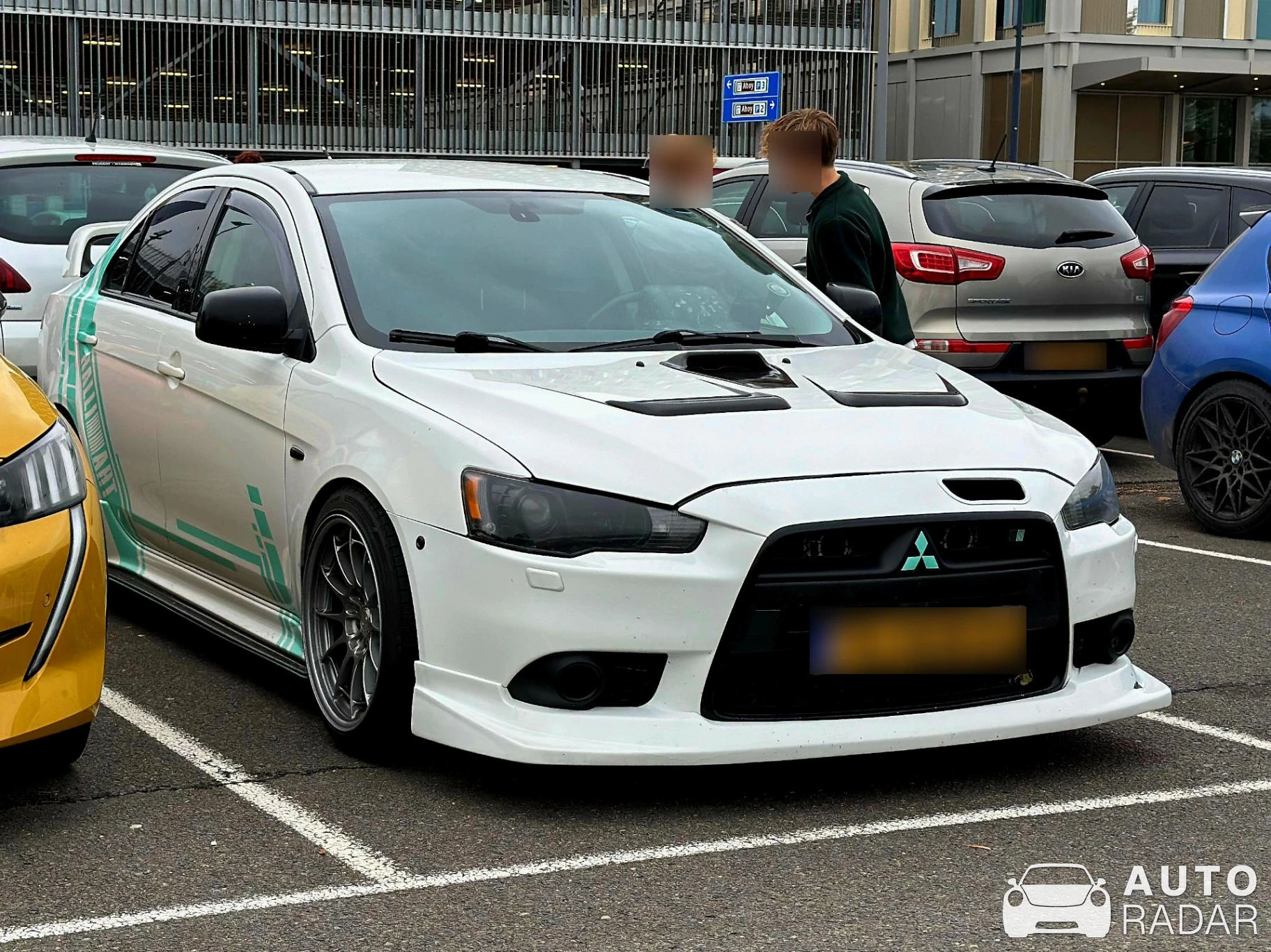 Mitsubishi Lancer Evolution X Ralliart spotted in Rotterdam, Netherlands