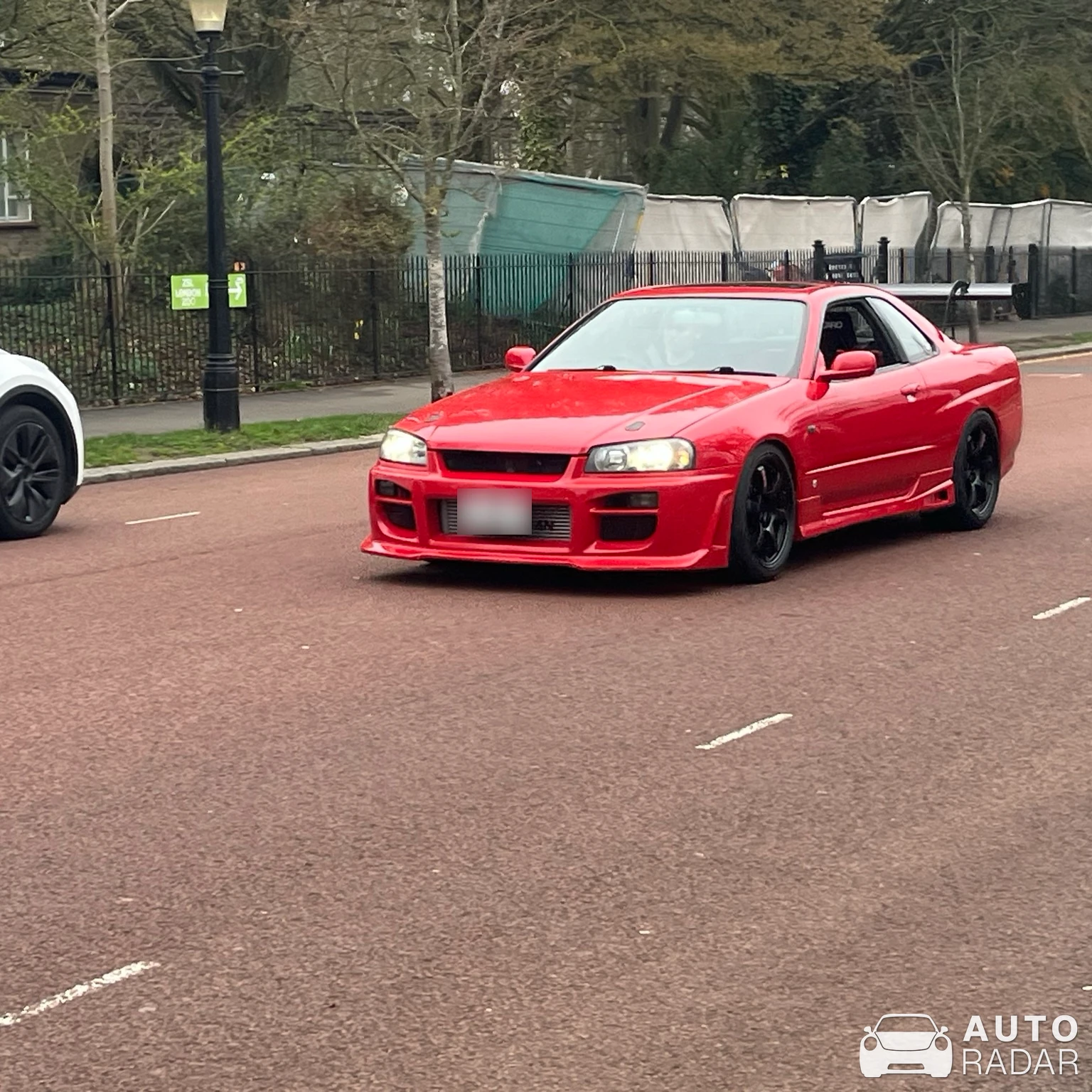 LB-Works R34 Super Silhouette Works Nissan Skyline spotted in Marston Moretaine