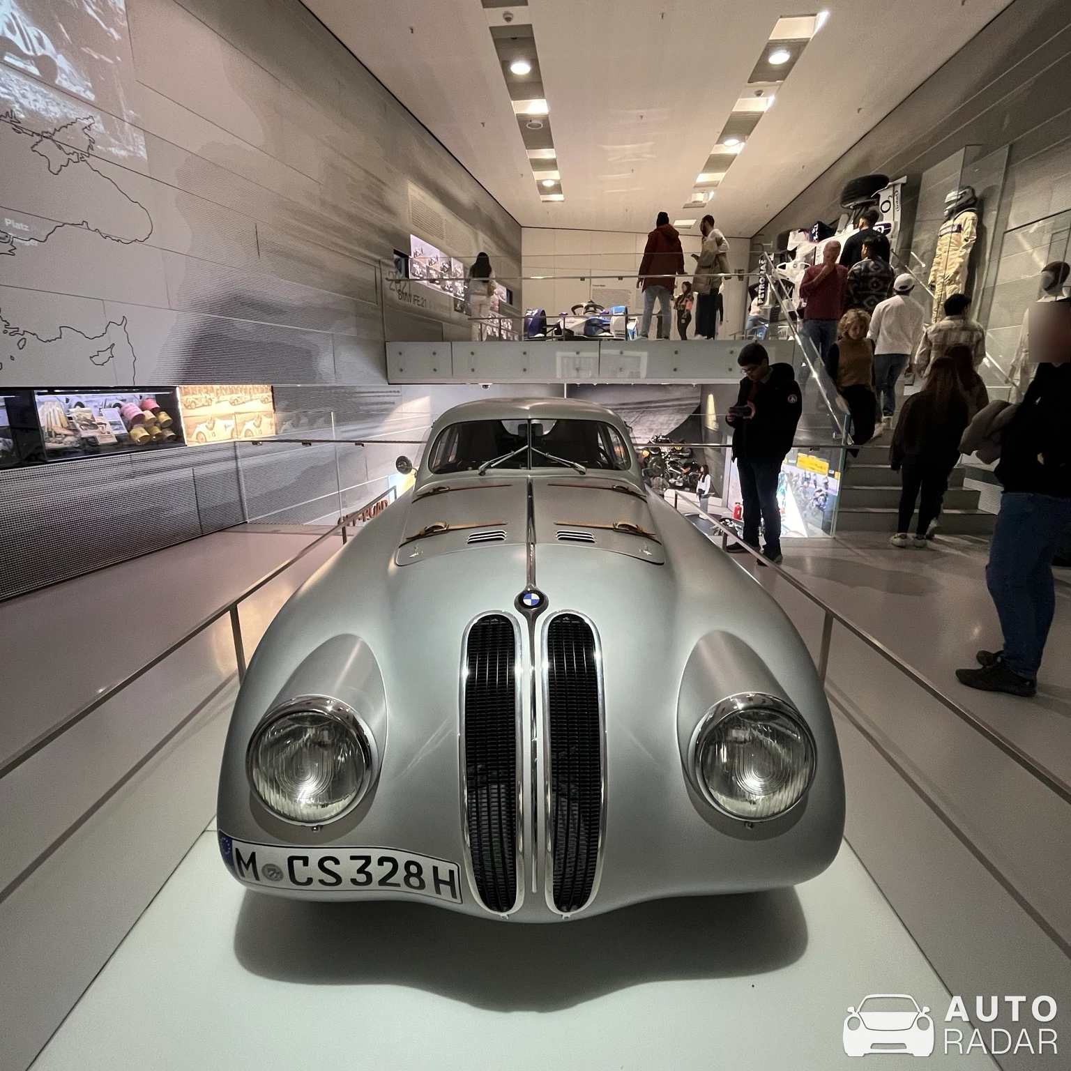 BMW 328 Mille Miglia Coupé spotted in München