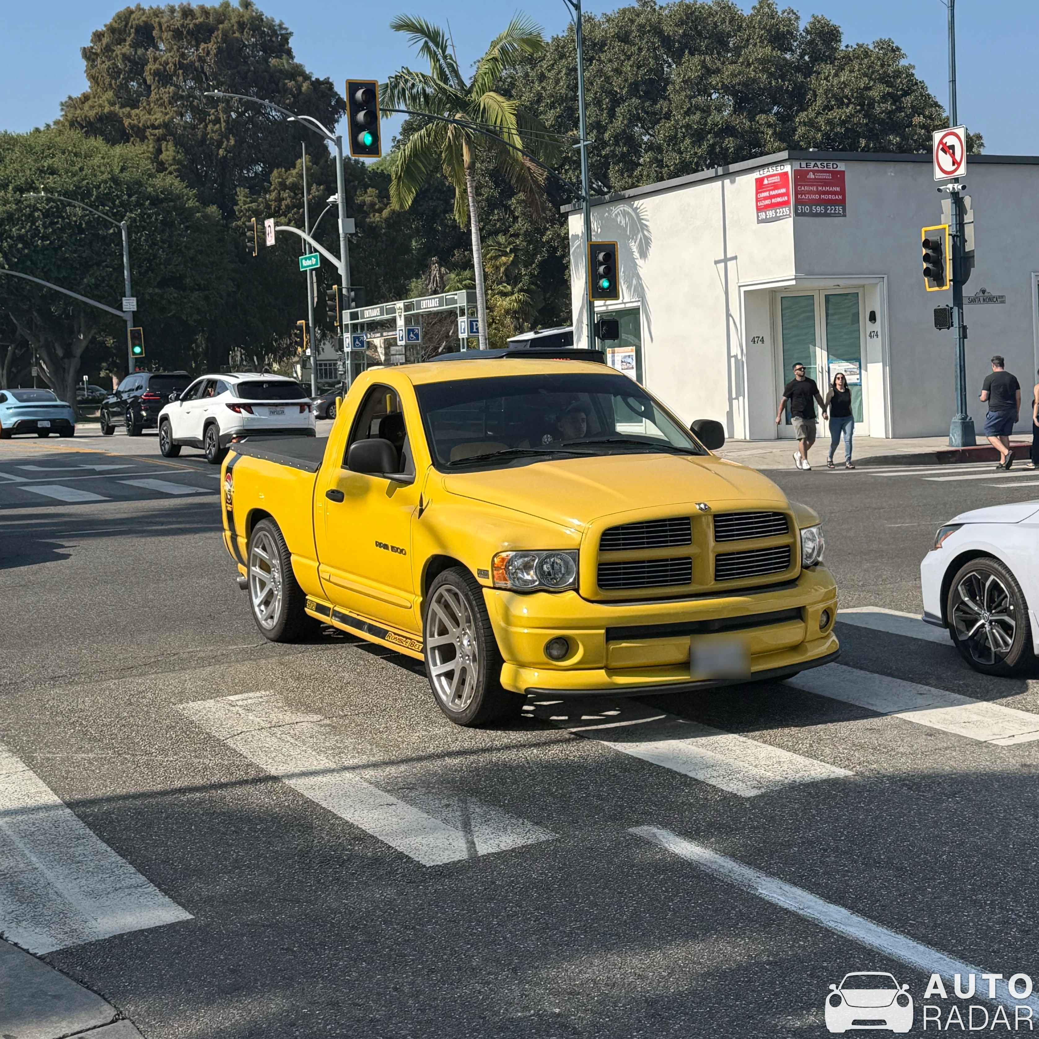 Dodge RAM Rumble Bee spotted in Beverly Hills