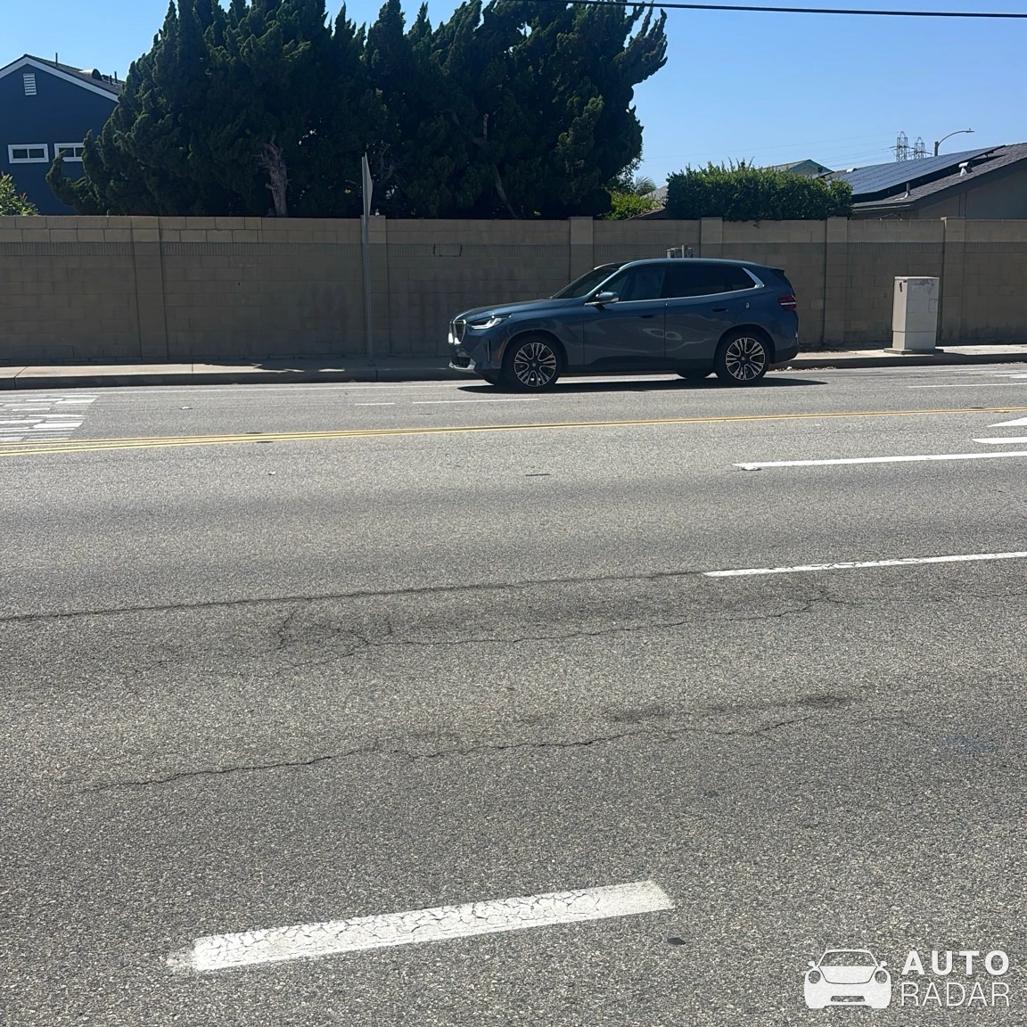 BMW iX spotted in Huntington Beach
